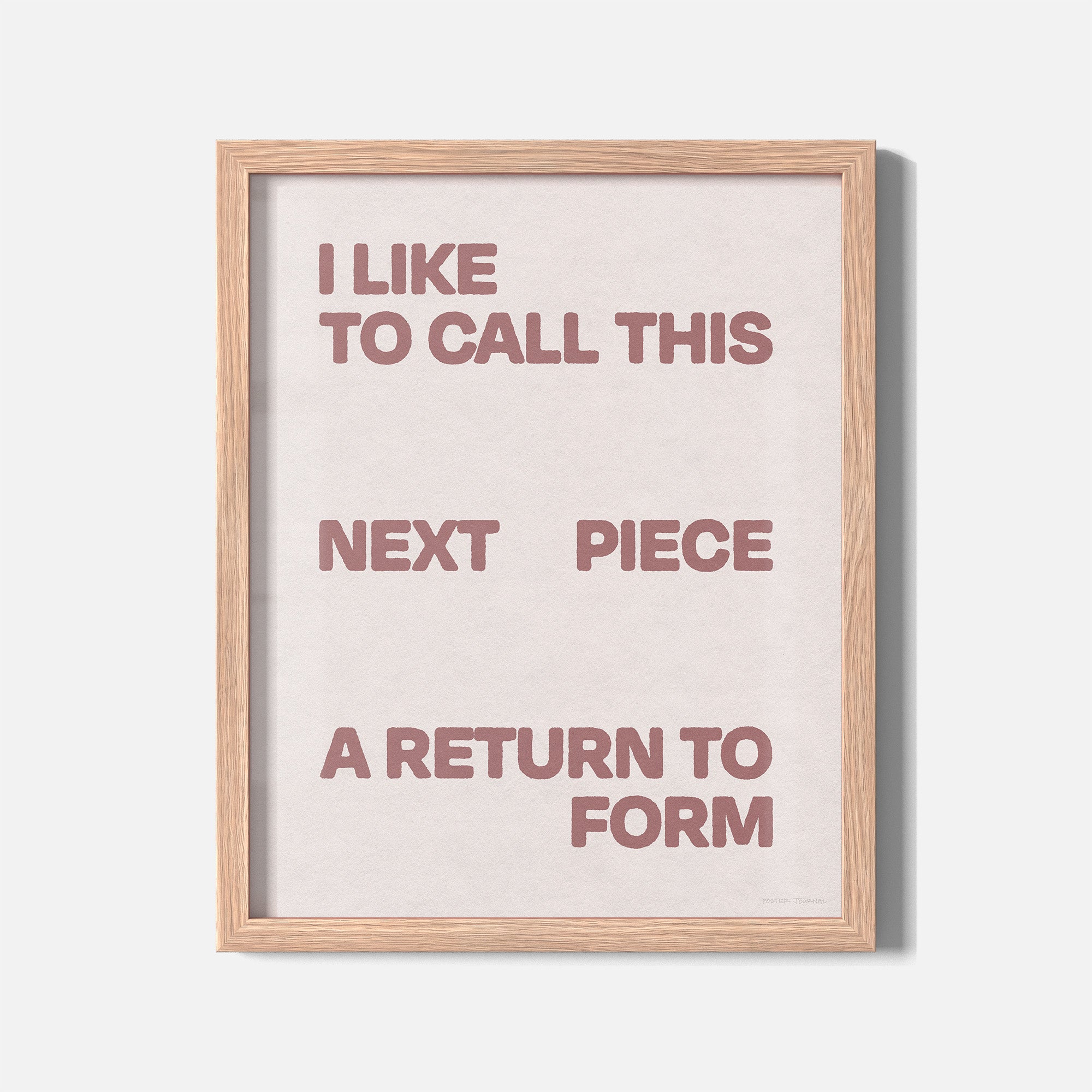 RETURN PRINT