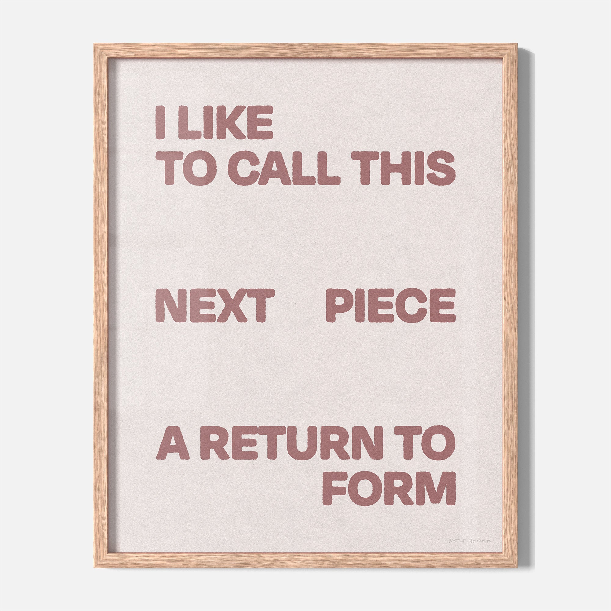 RETURN PRINT