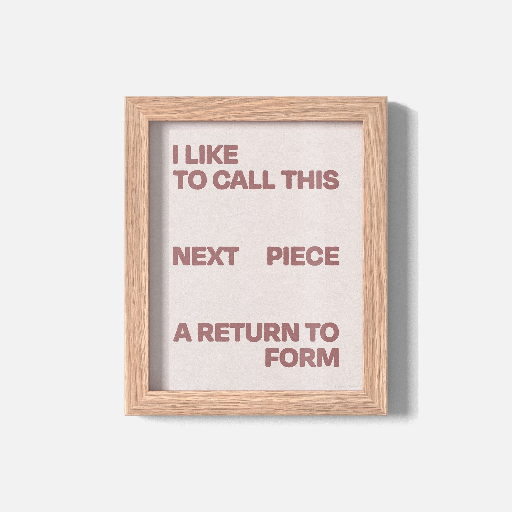 RETURN PRINT