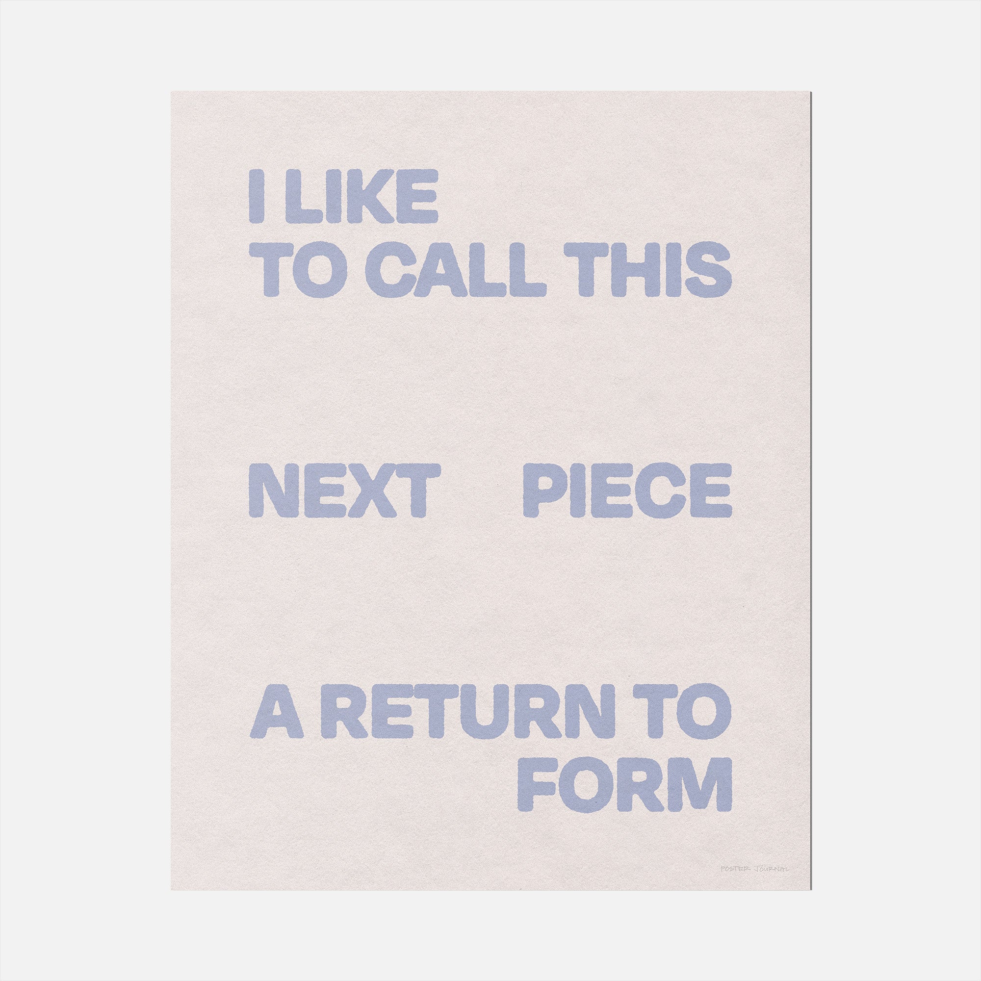 RETURN PRINT