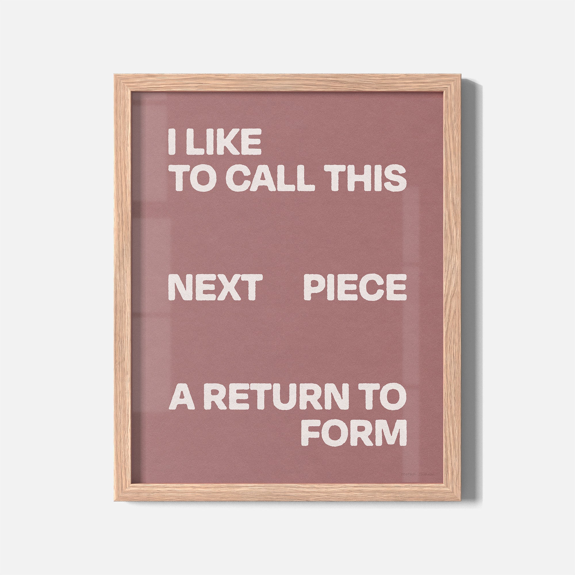 RETURN PRINT