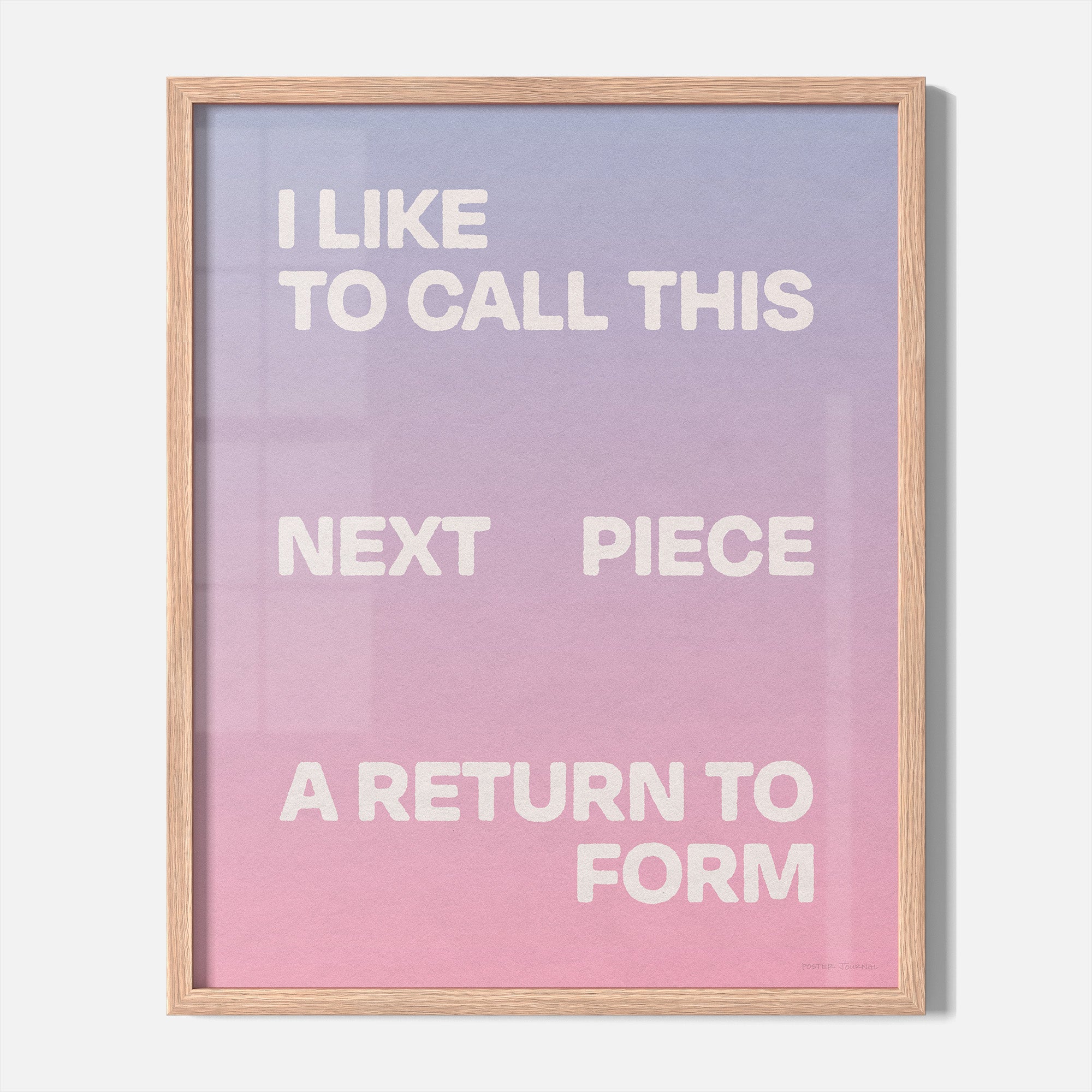 RETURN PRINT