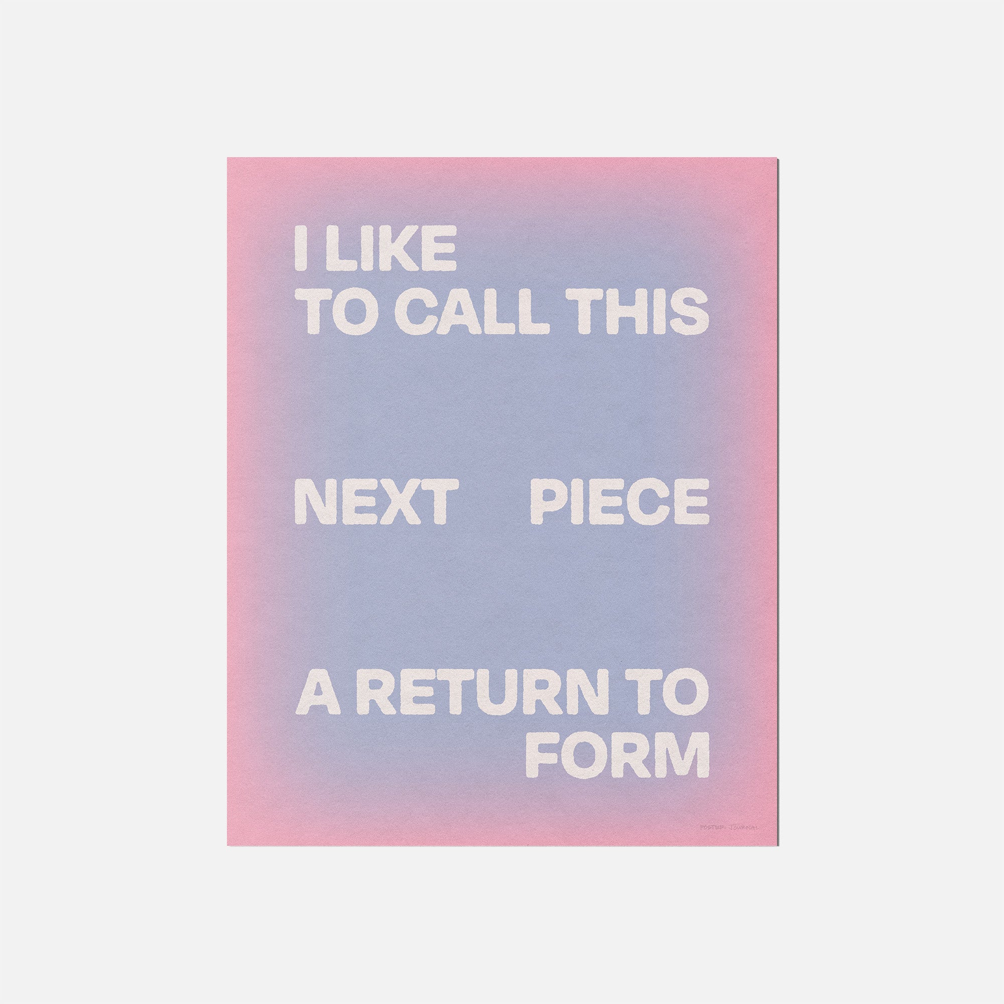 RETURN PRINT