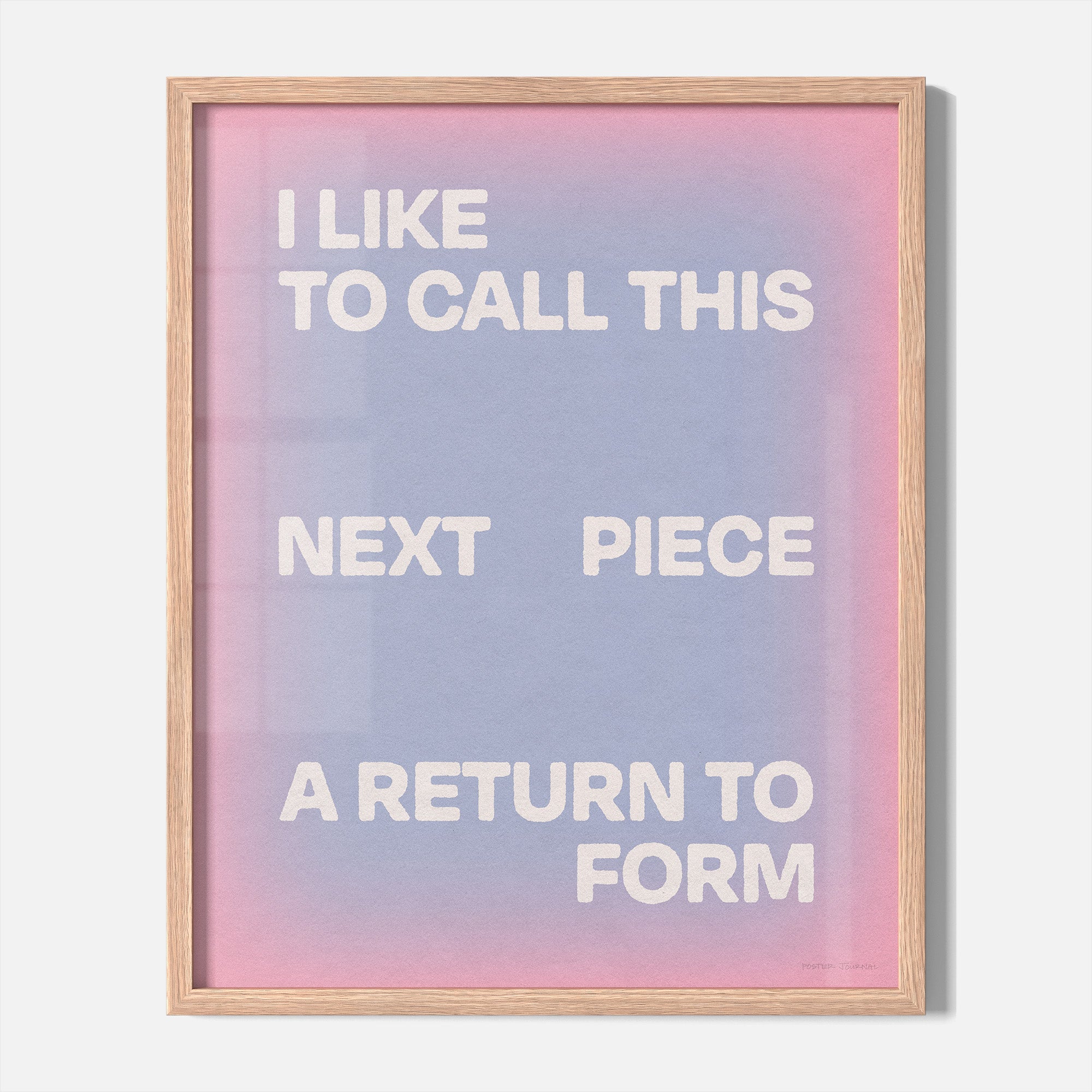 RETURN PRINT