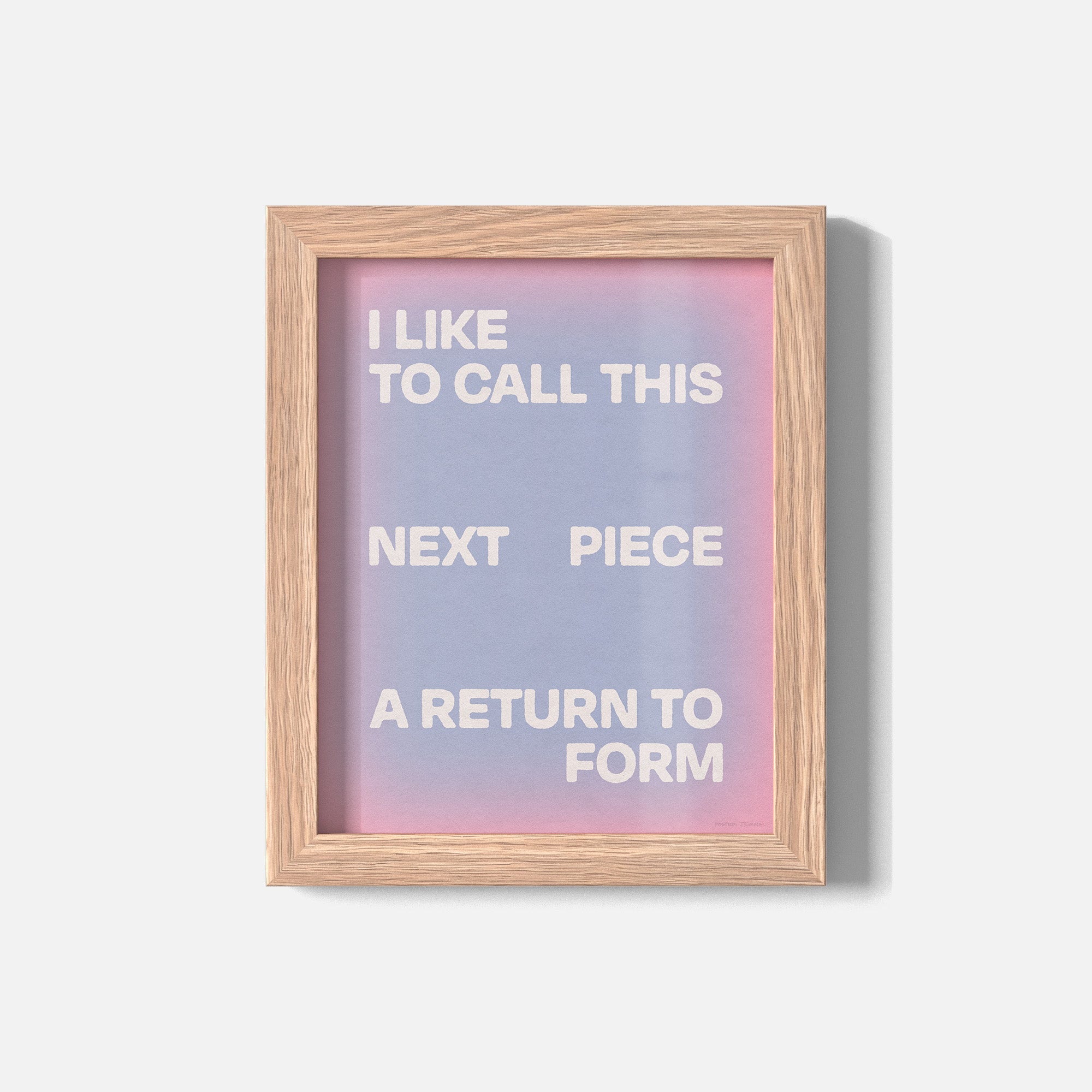 RETURN PRINT