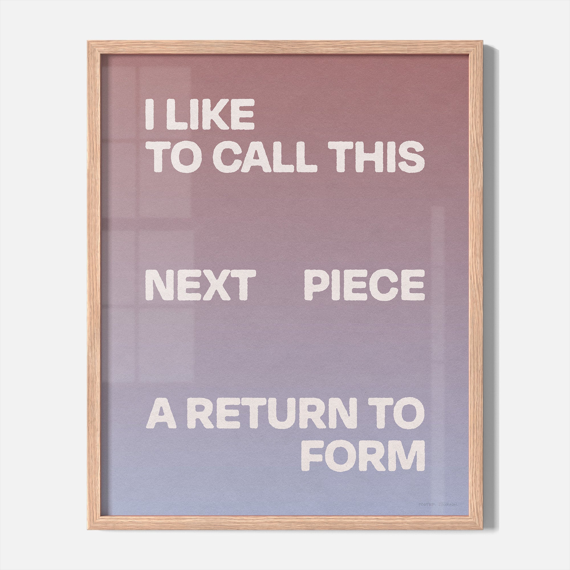 RETURN PRINT