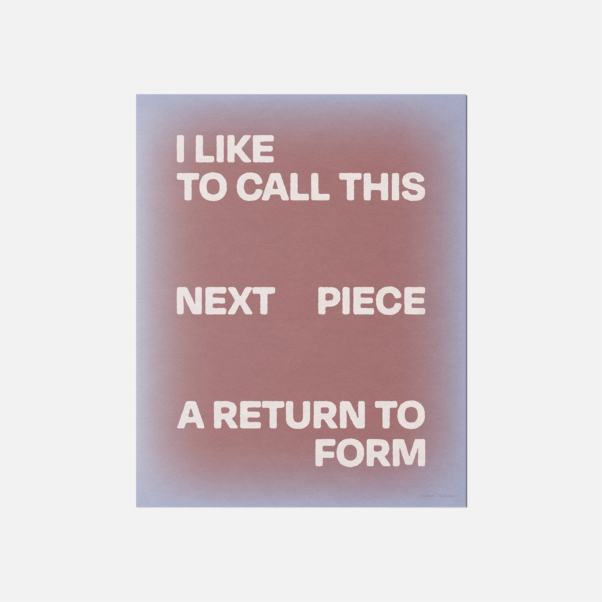 RETURN PRINT