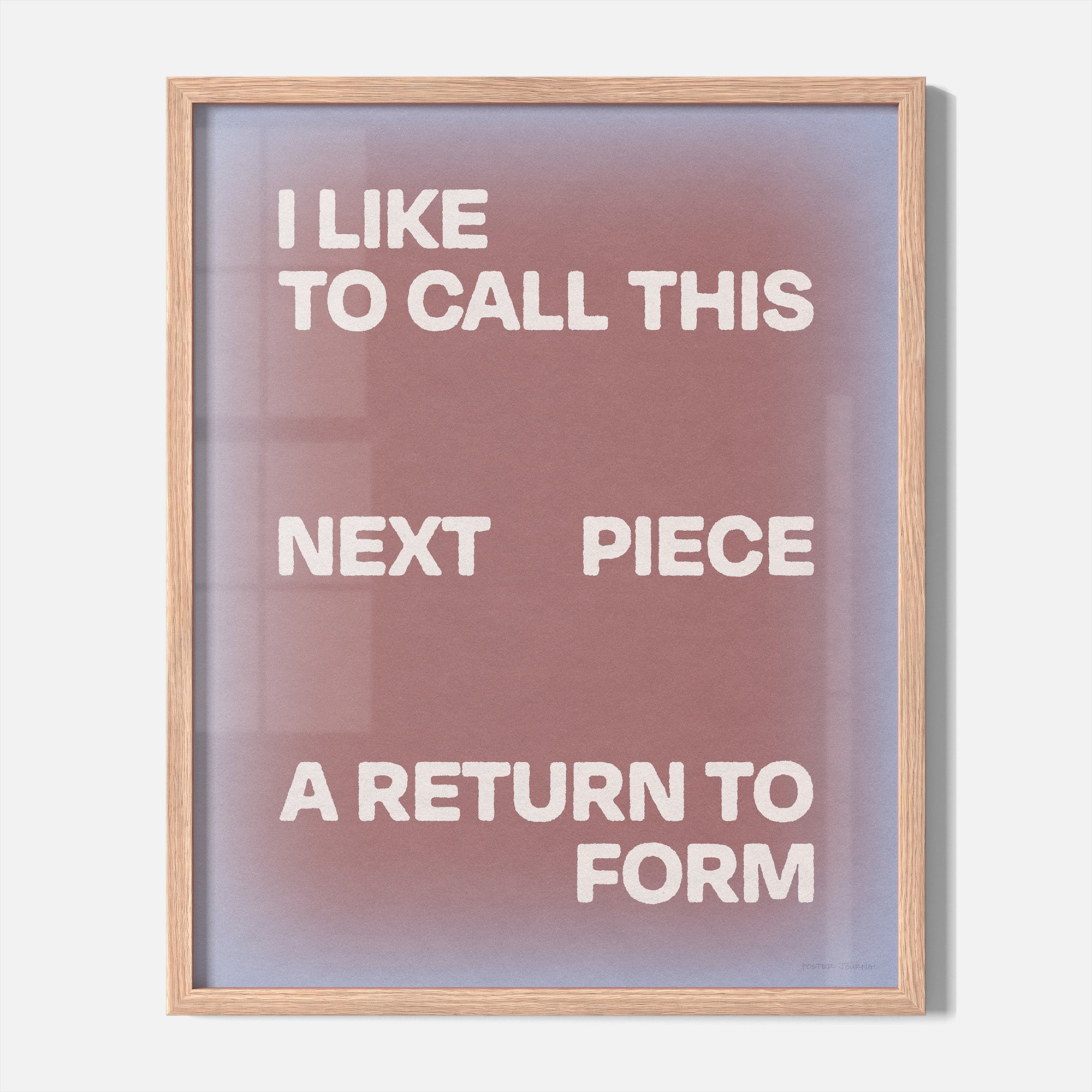 RETURN PRINT