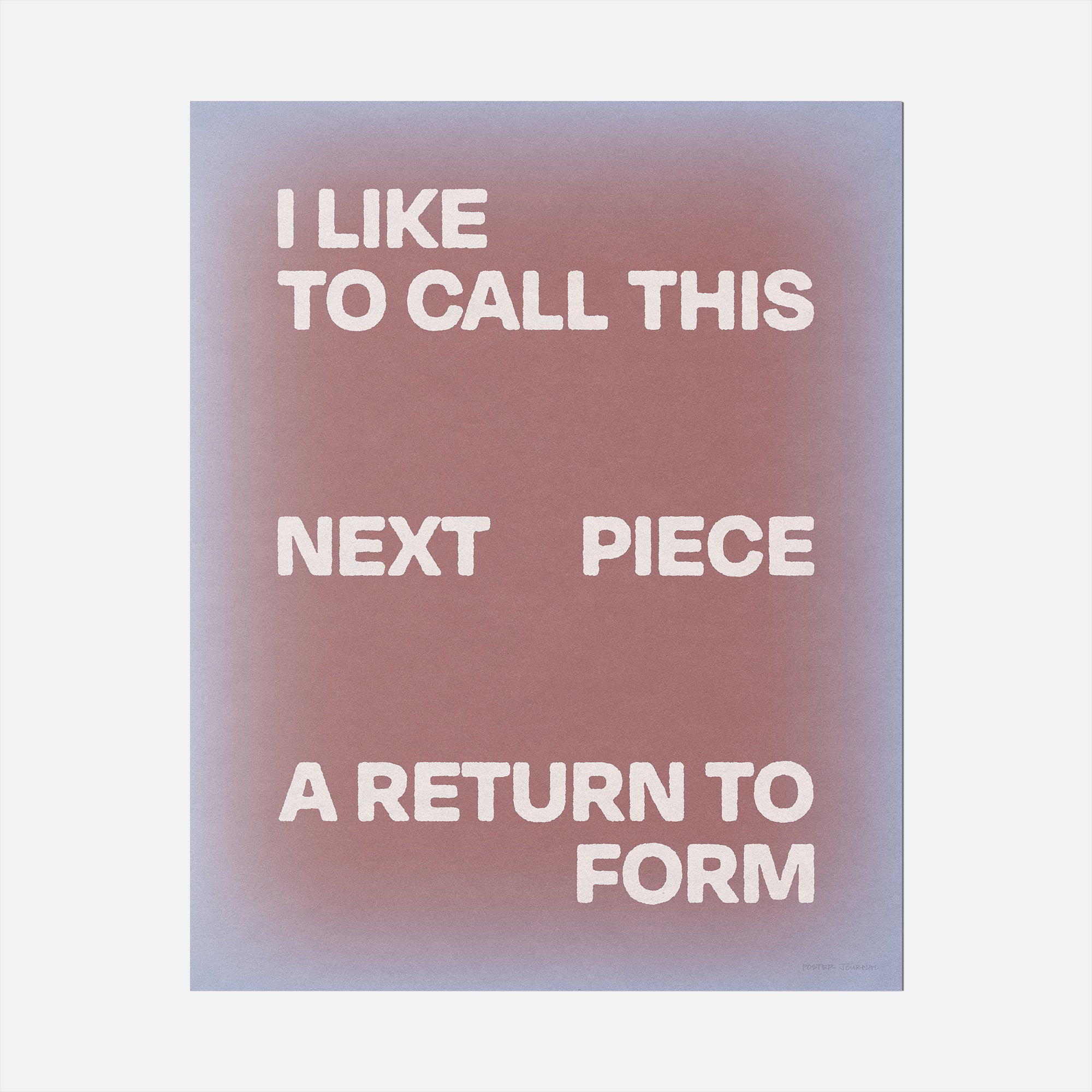 RETURN PRINT