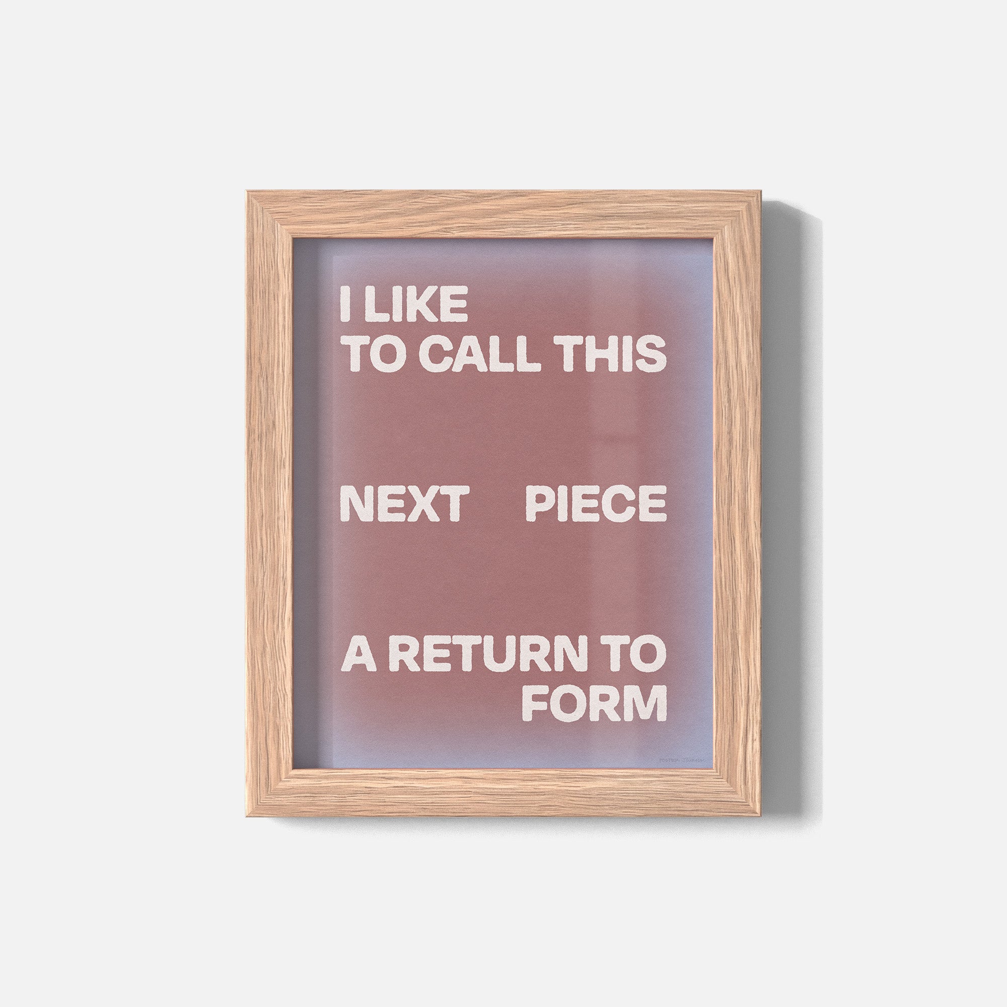RETURN PRINT