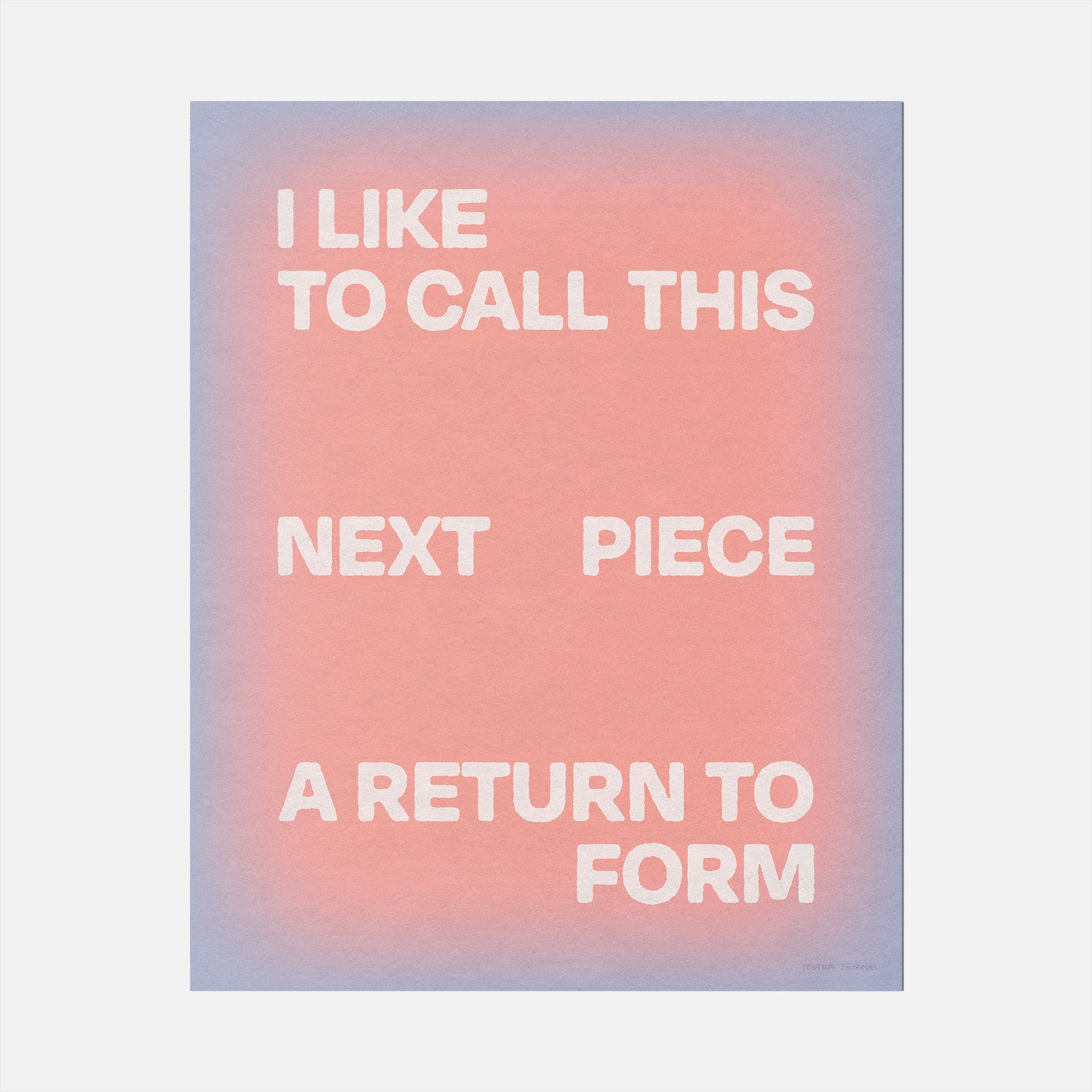 RETURN PRINT