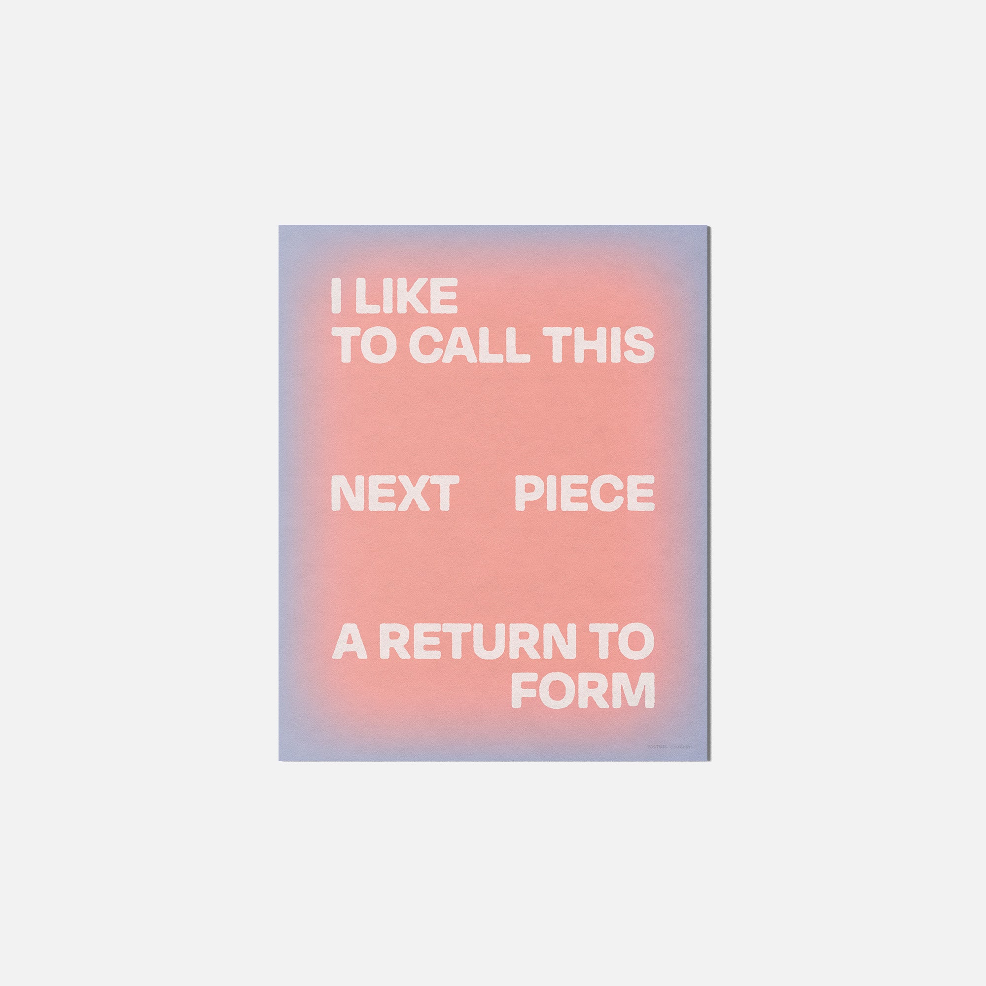 RETURN PRINT