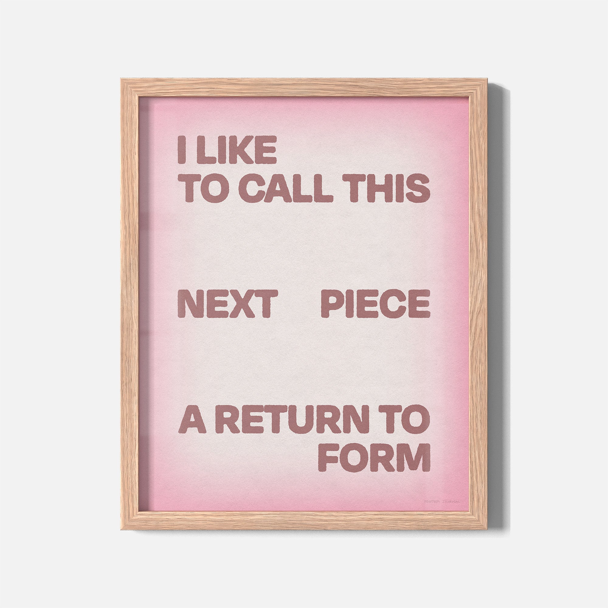 RETURN PRINT