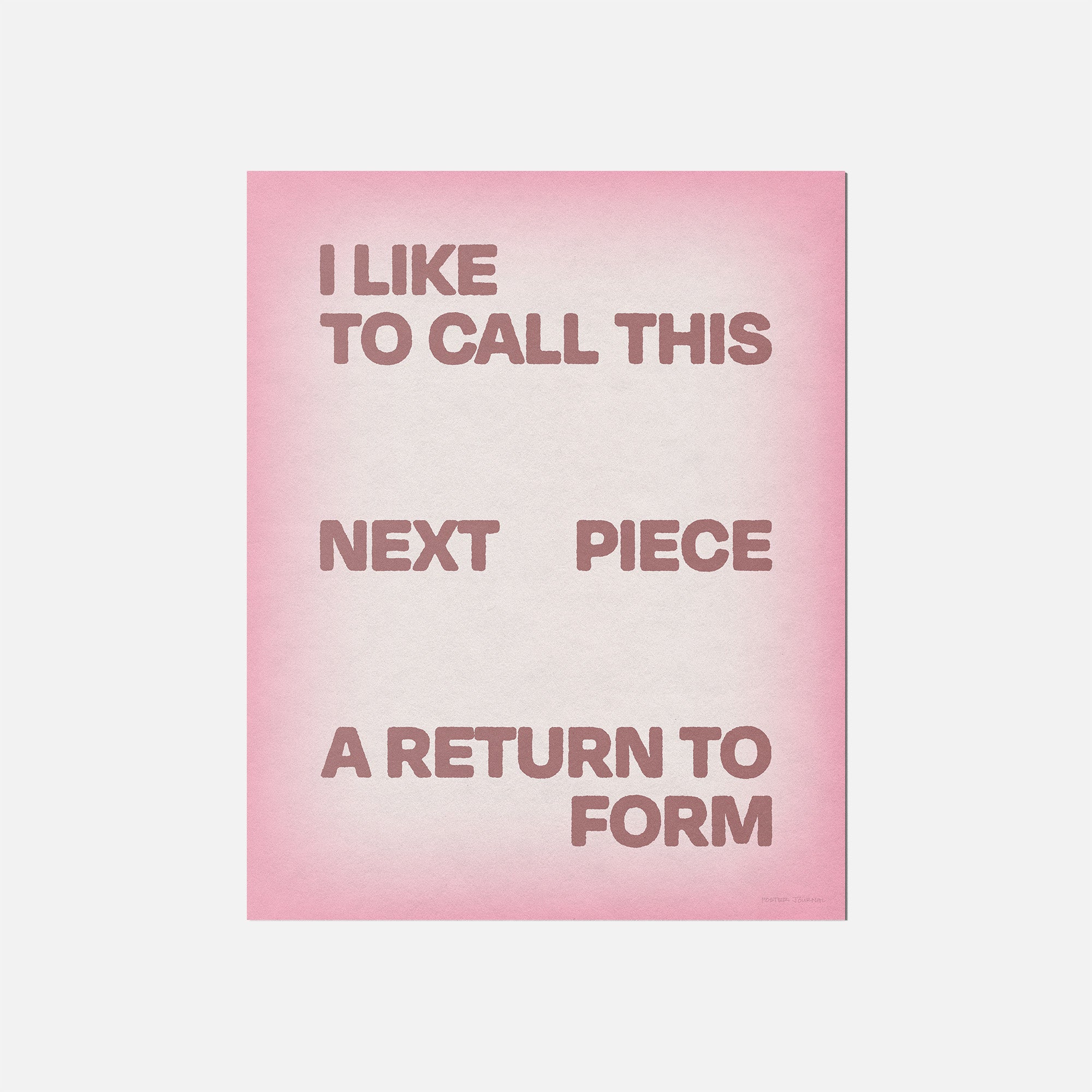RETURN PRINT
