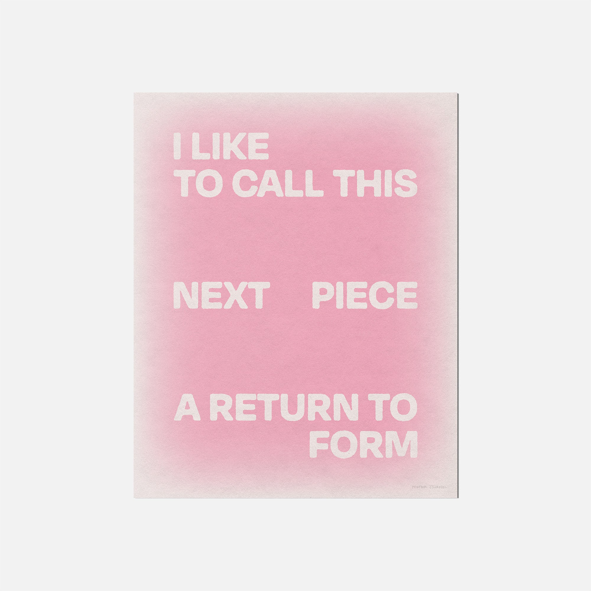 RETURN PRINT