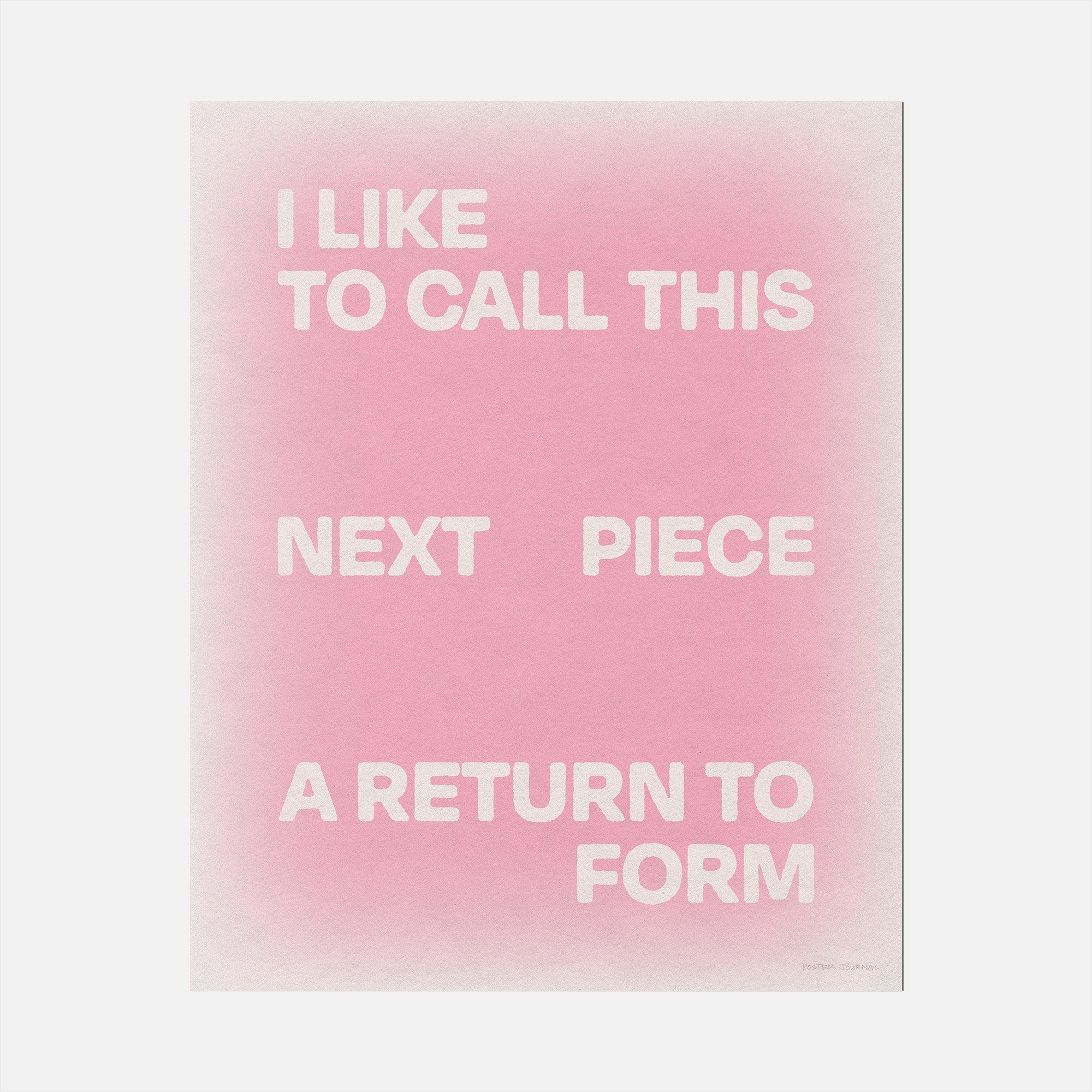 RETURN PRINT