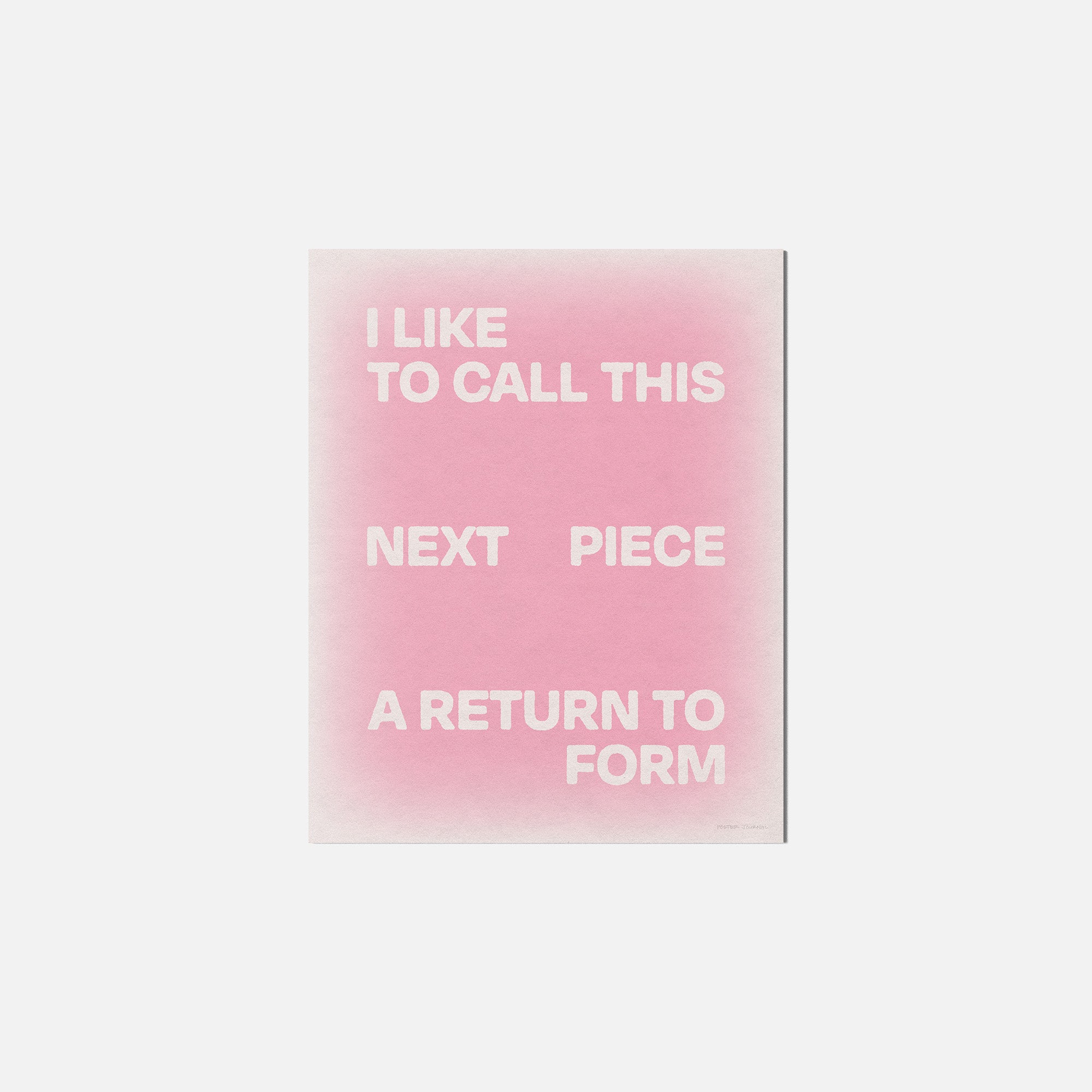 RETURN PRINT