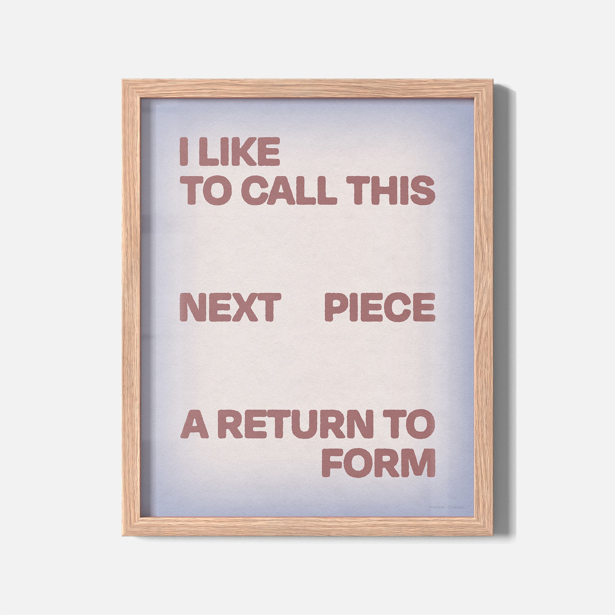 RETURN PRINT