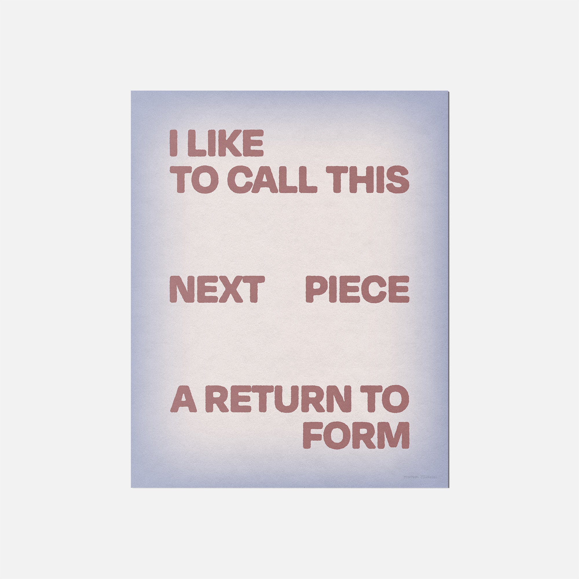 RETURN PRINT
