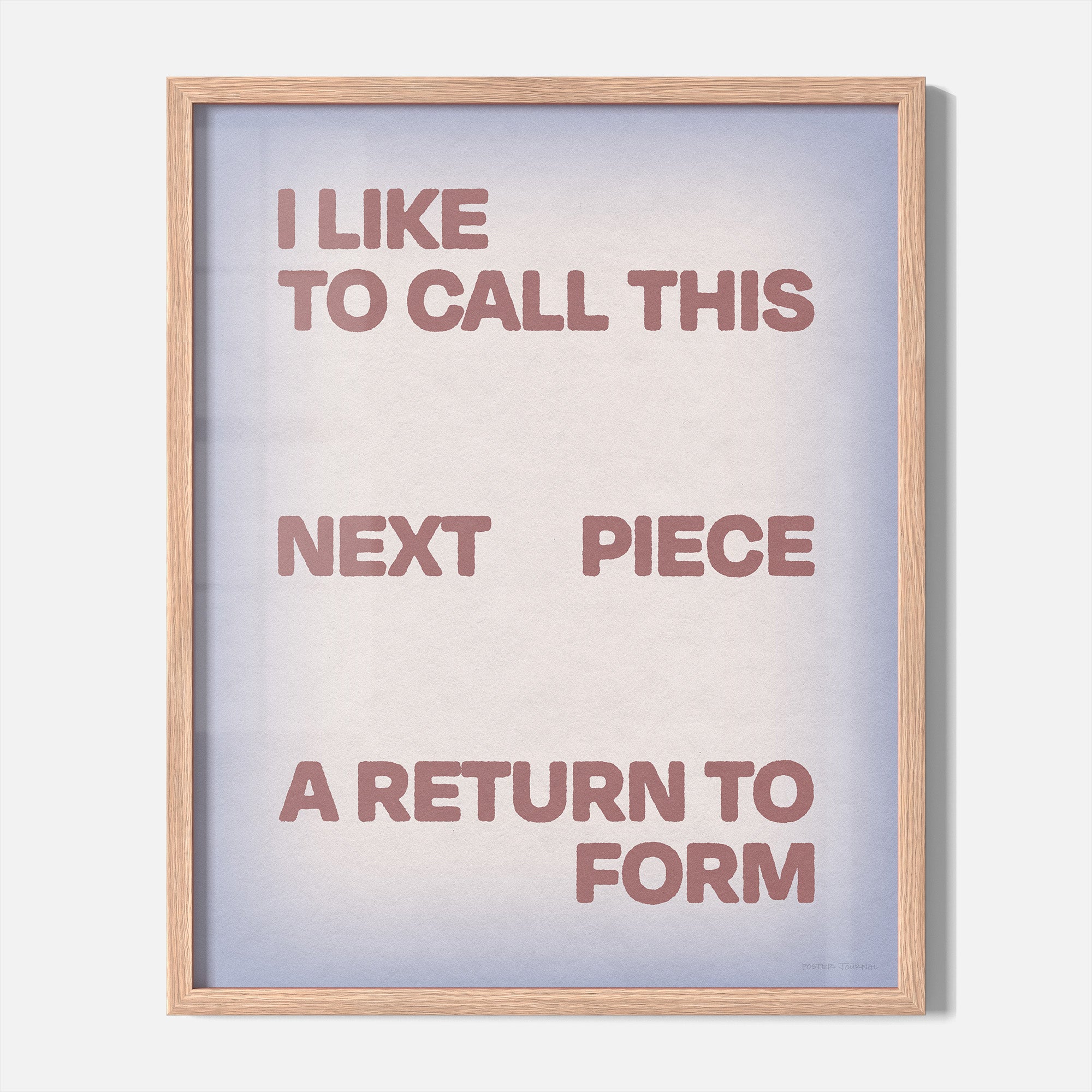 RETURN PRINT