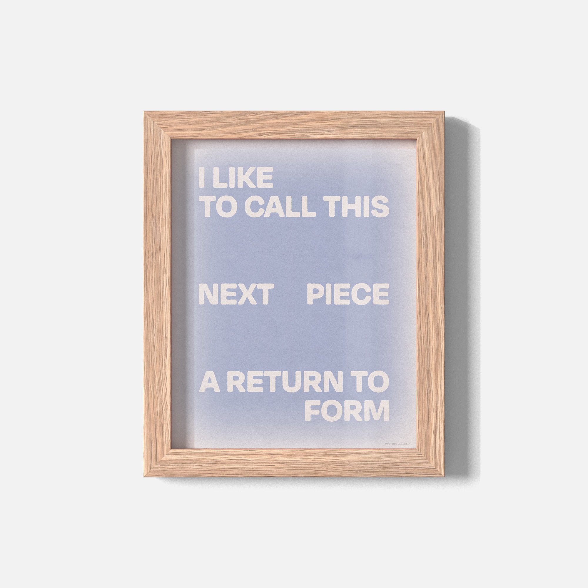 RETURN PRINT