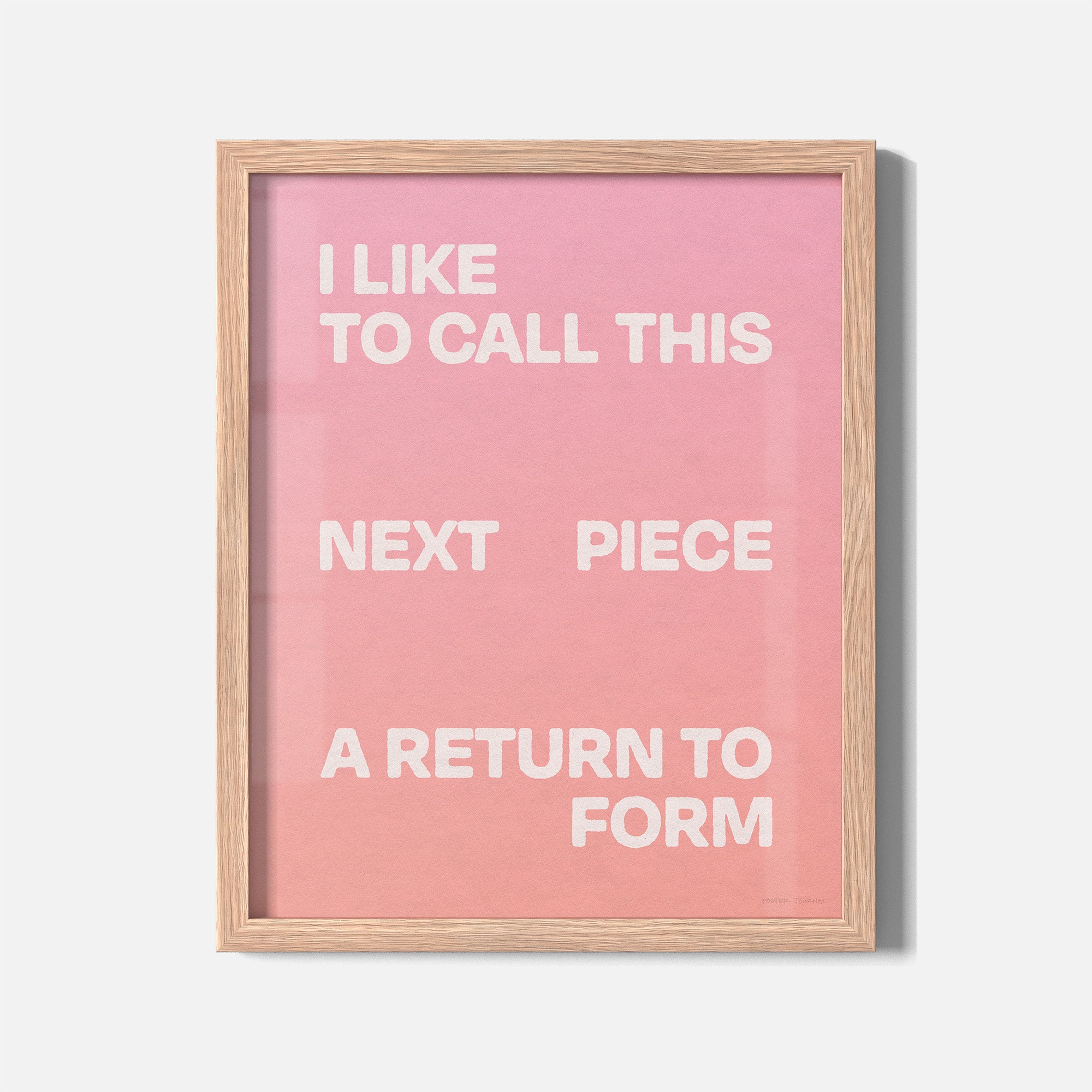 RETURN PRINT