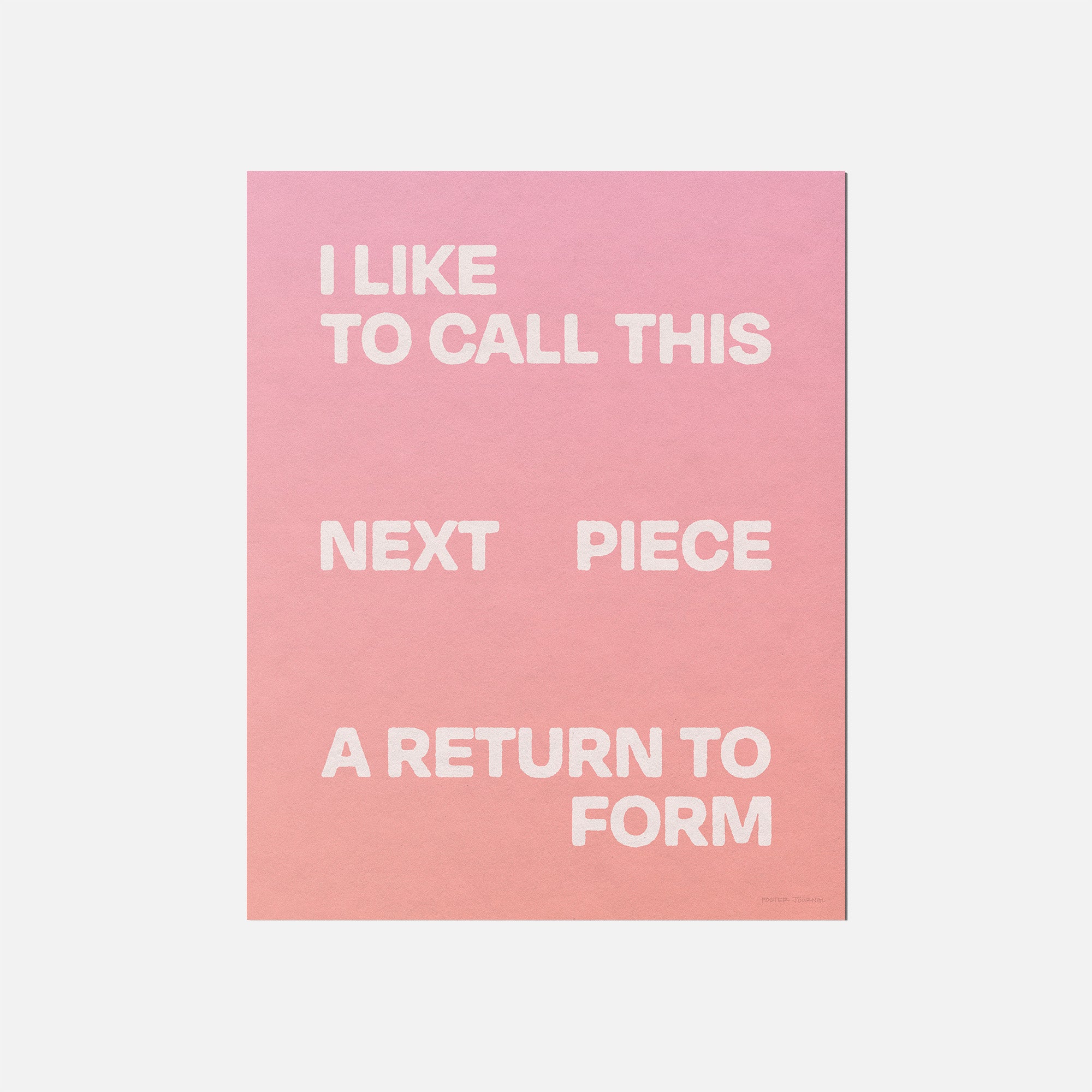 RETURN PRINT