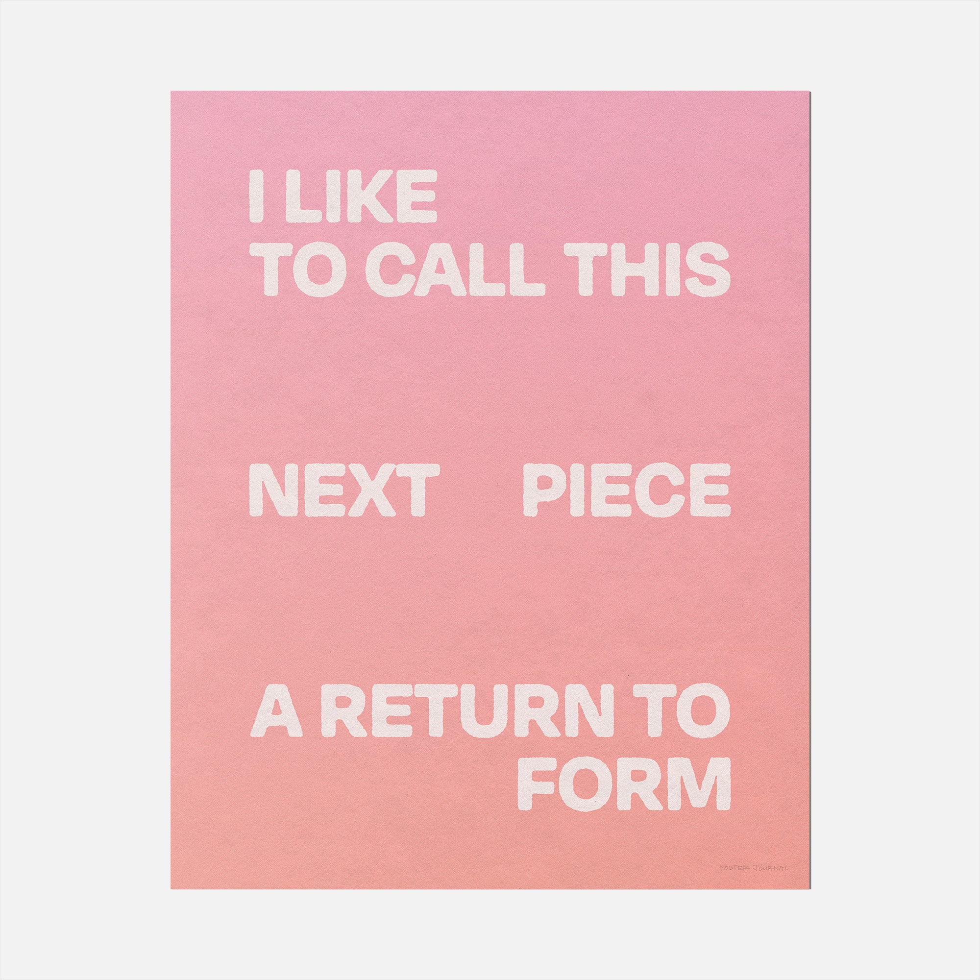 RETURN PRINT
