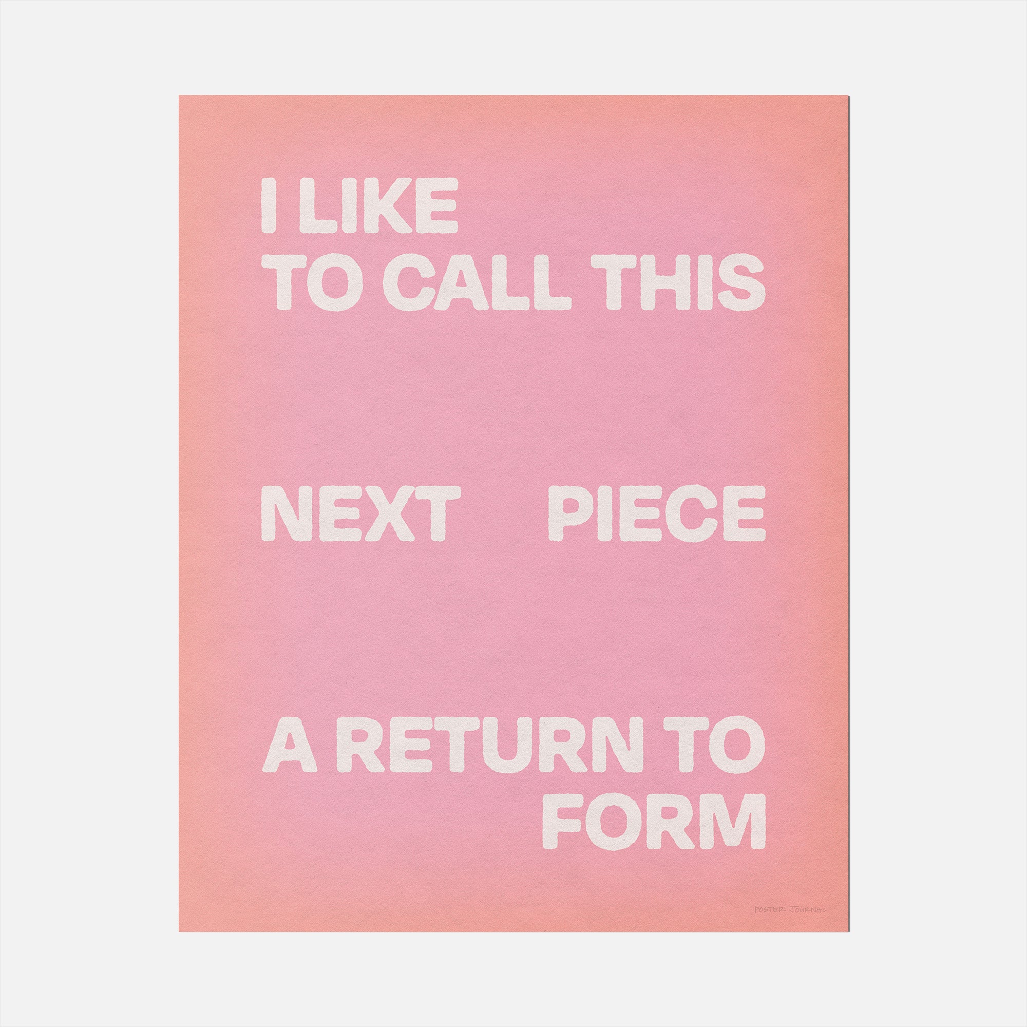 RETURN PRINT