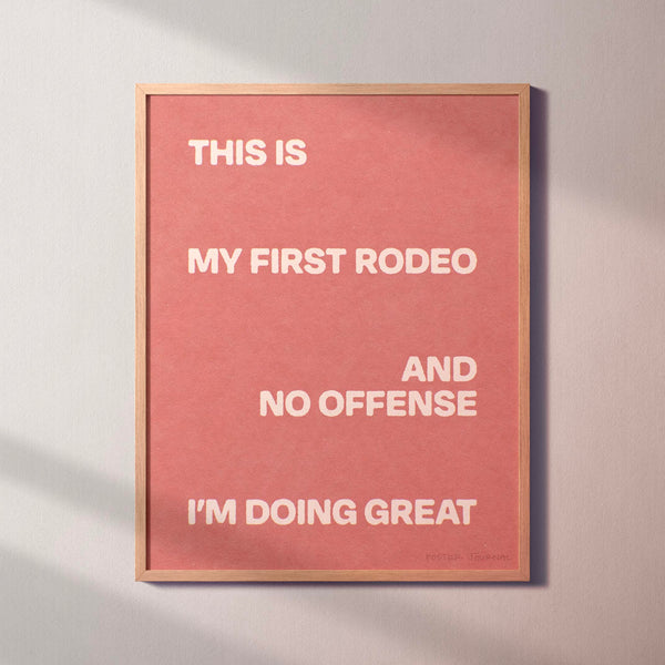 RODEO PRINT
