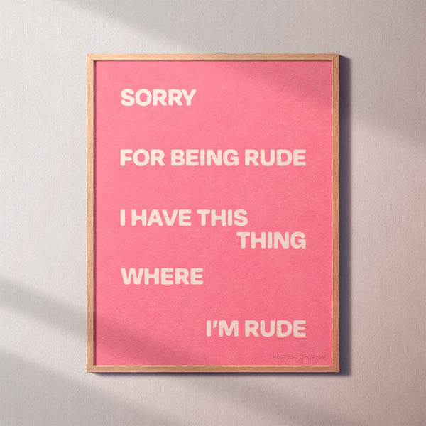 RUDE PRINT