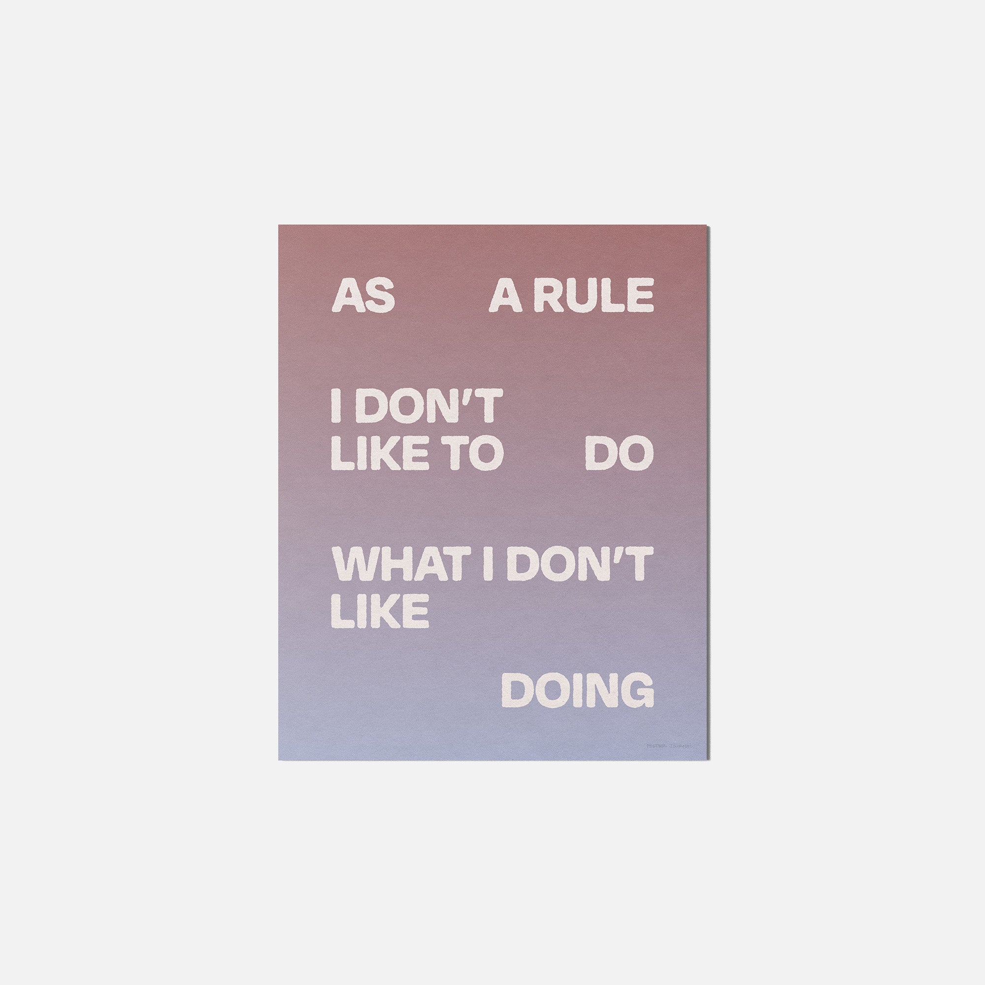 RULE PRINT