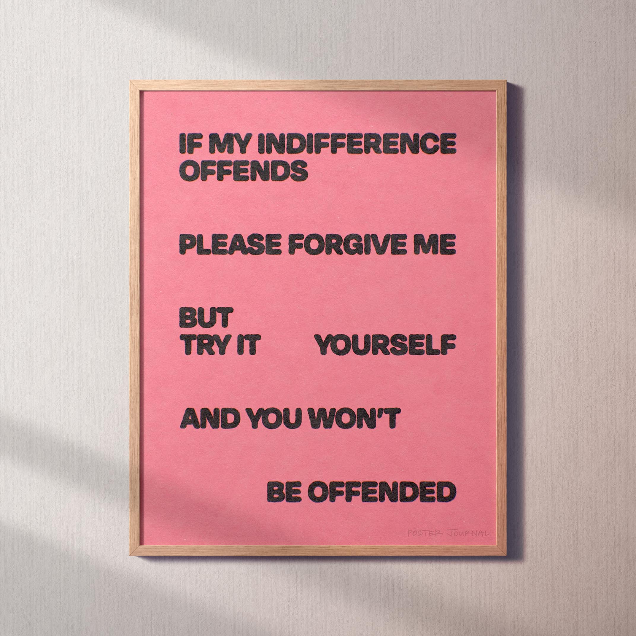 INDIFFERENCE PRINT