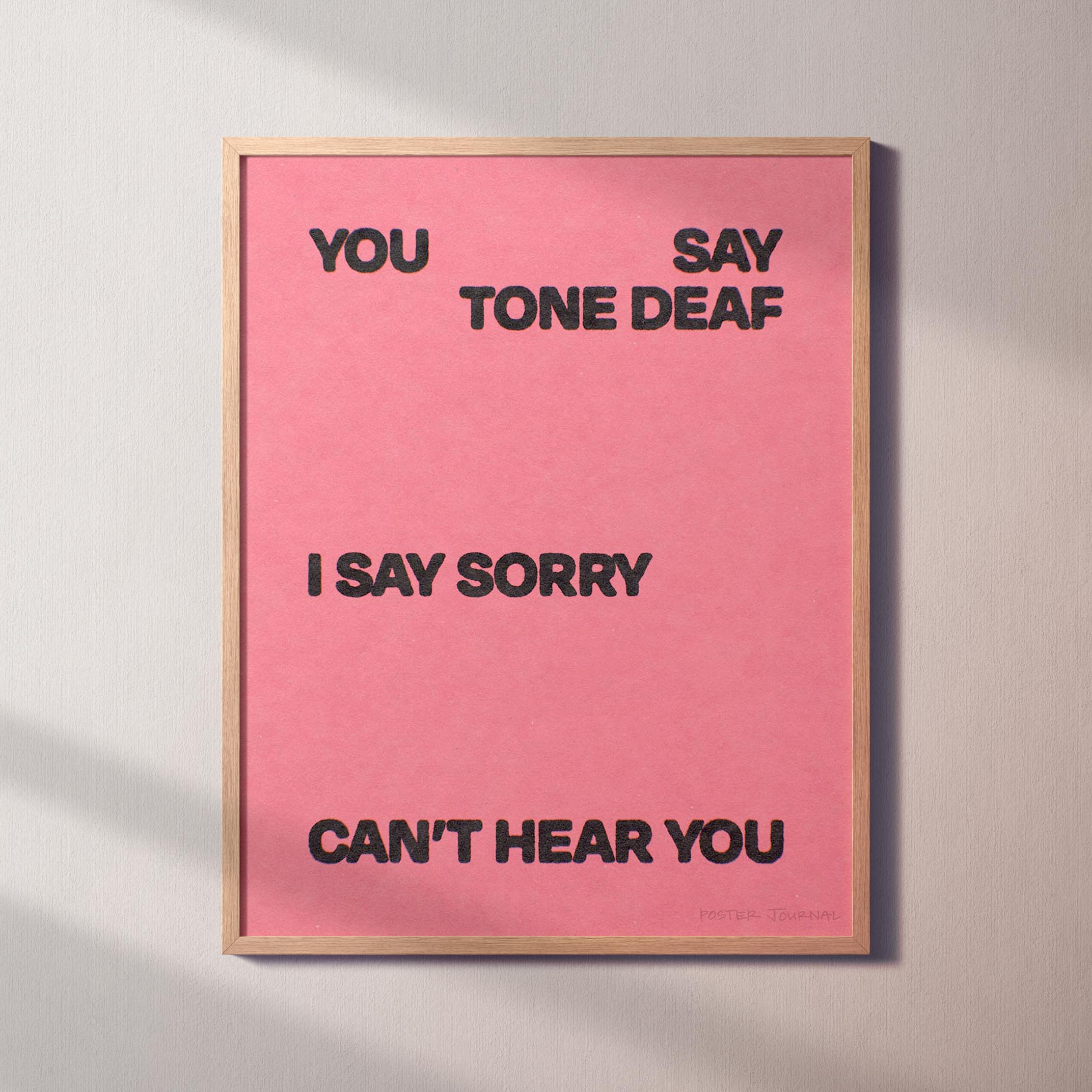 DEAF PRINT