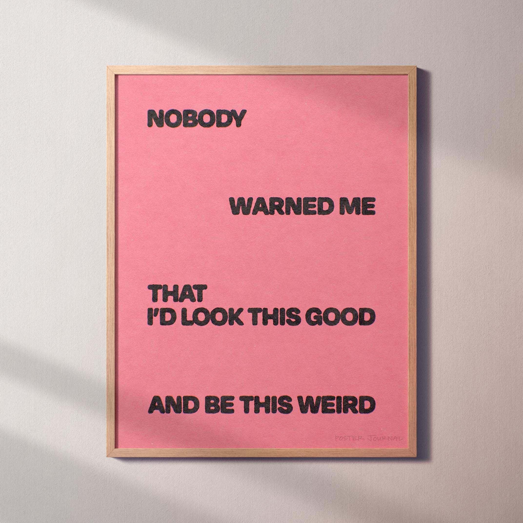 WARNED PRINT