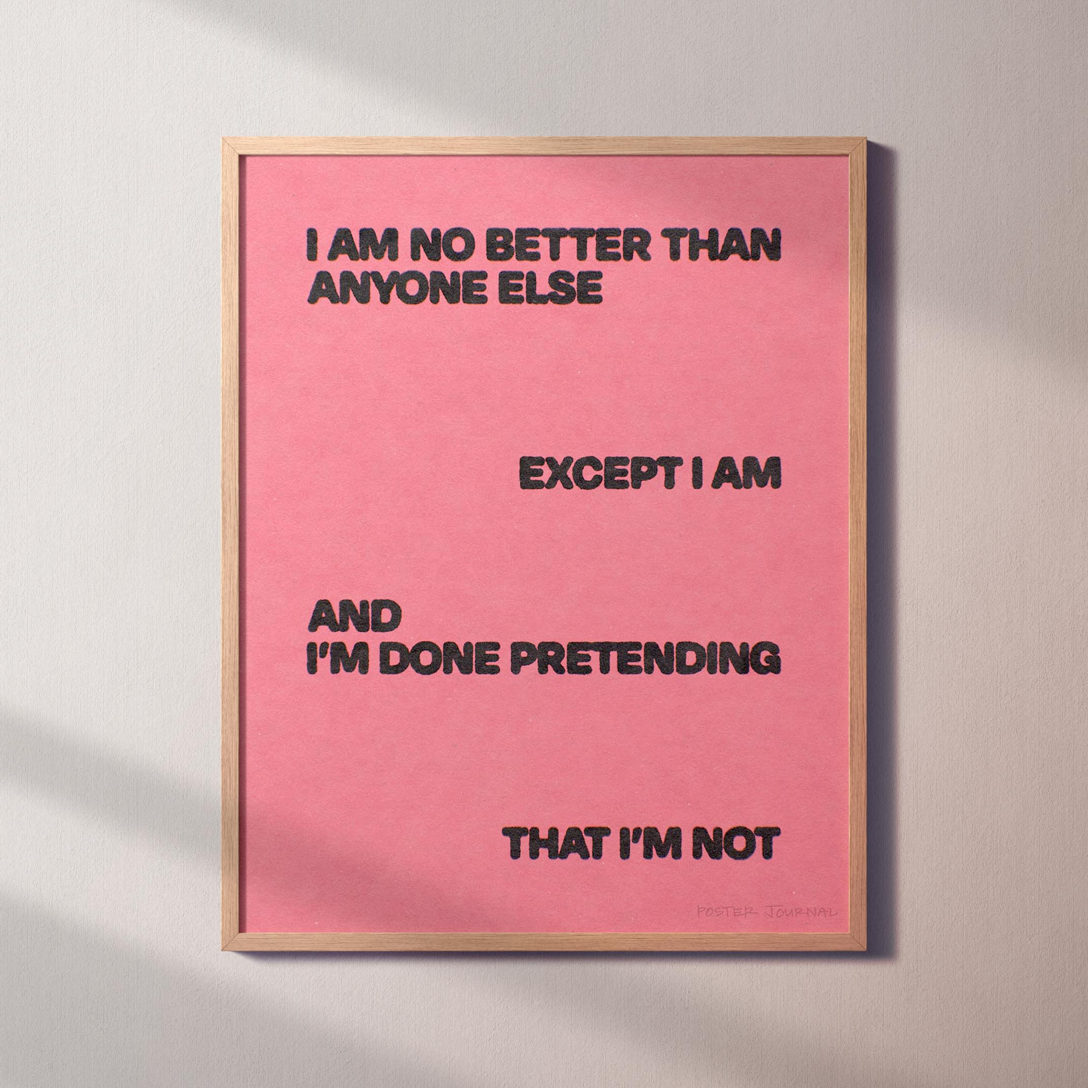 EXCEPT PRINT