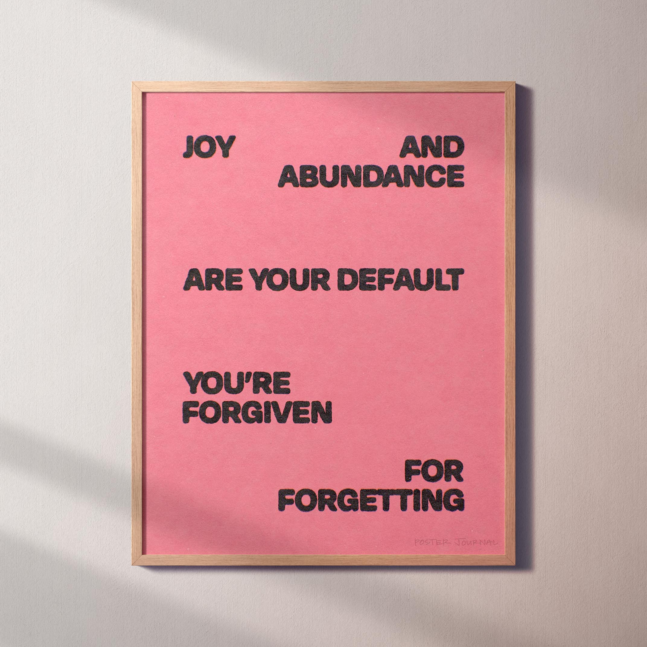 FORGIVEN PRINT