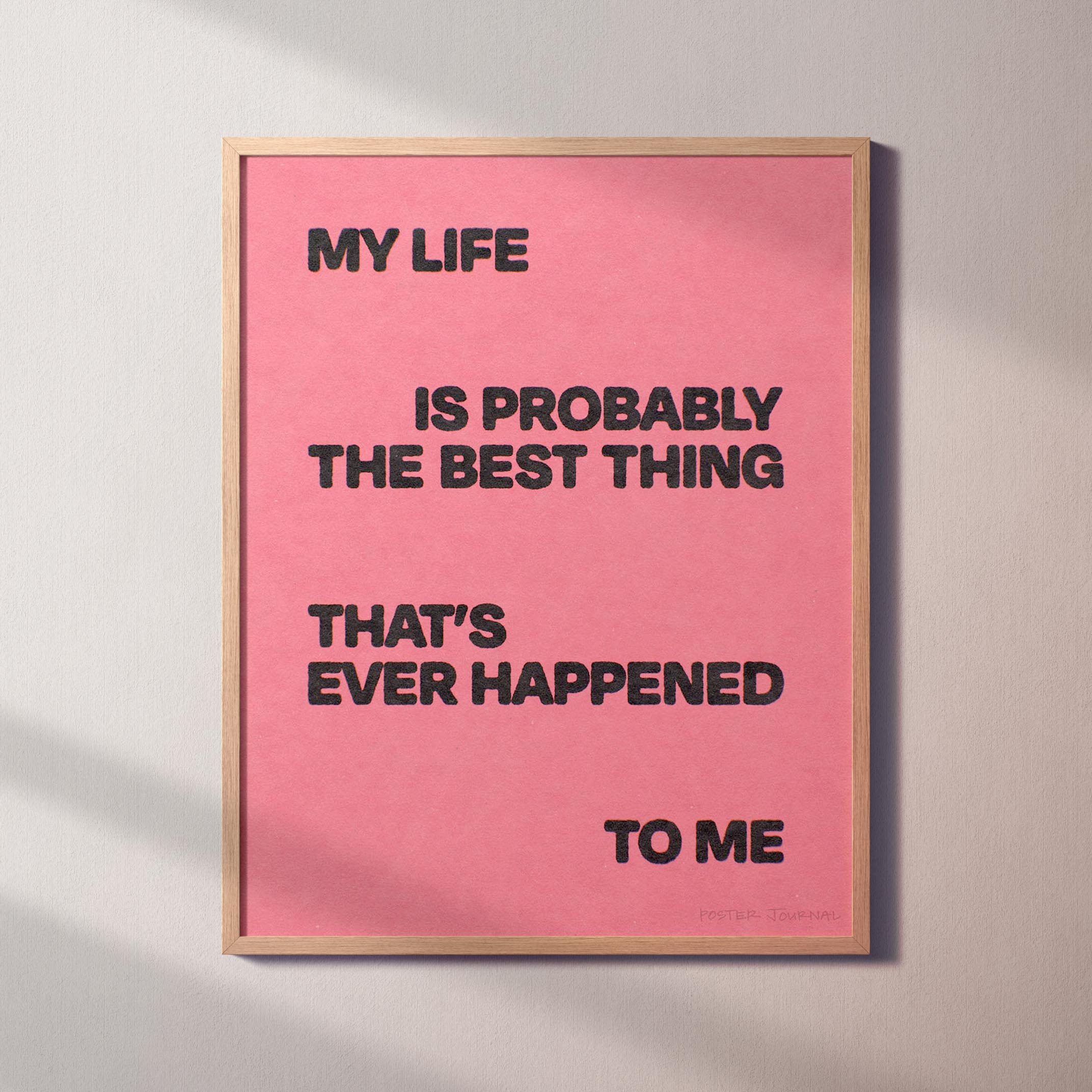 HAPPENED PRINT