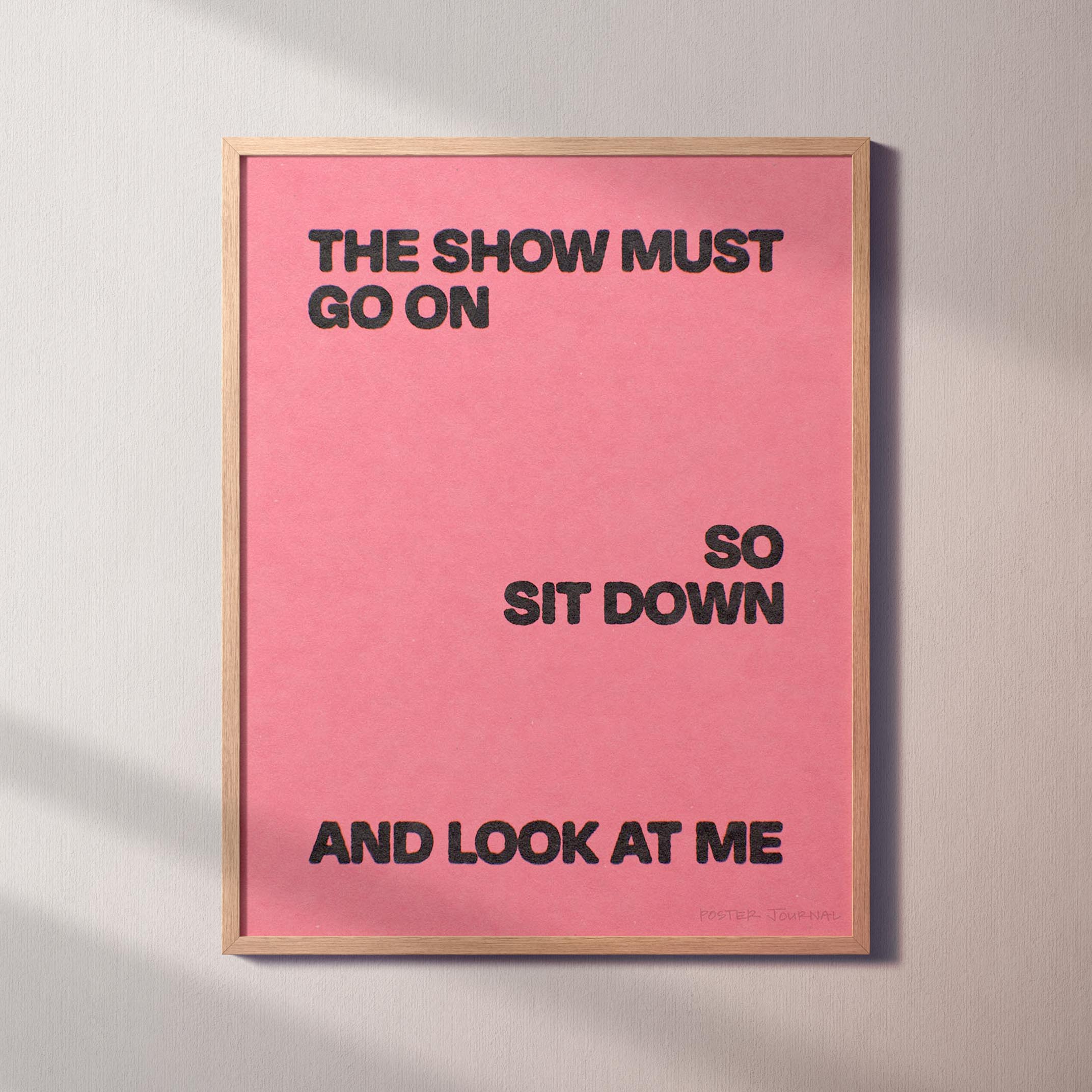 SHOW PRINT
