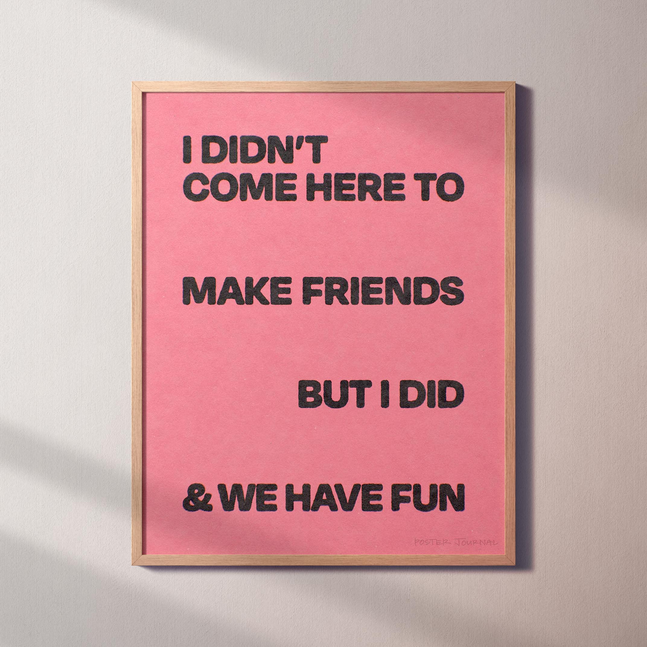 FRIENDS PRINT