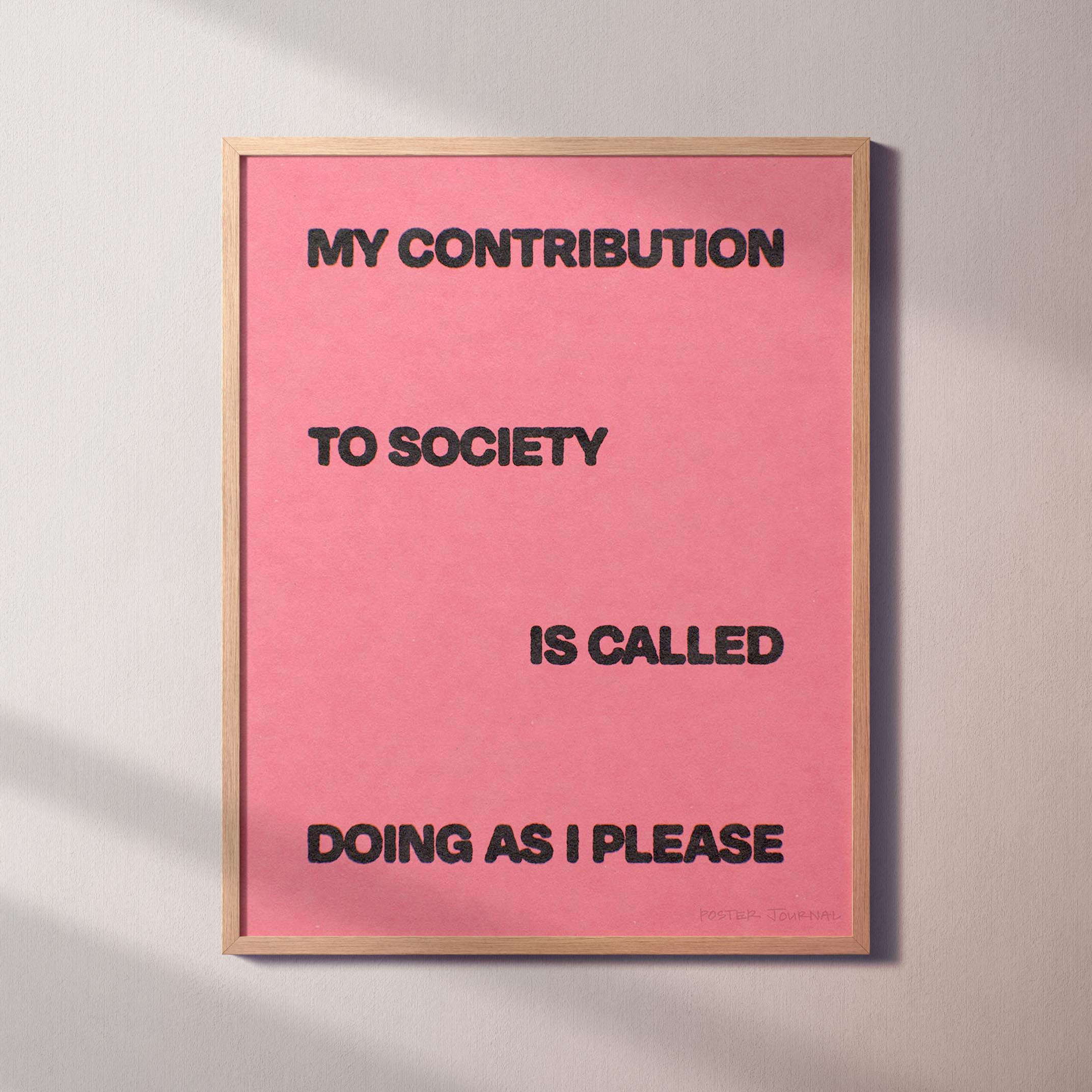 CONTRIBUTION PRINT