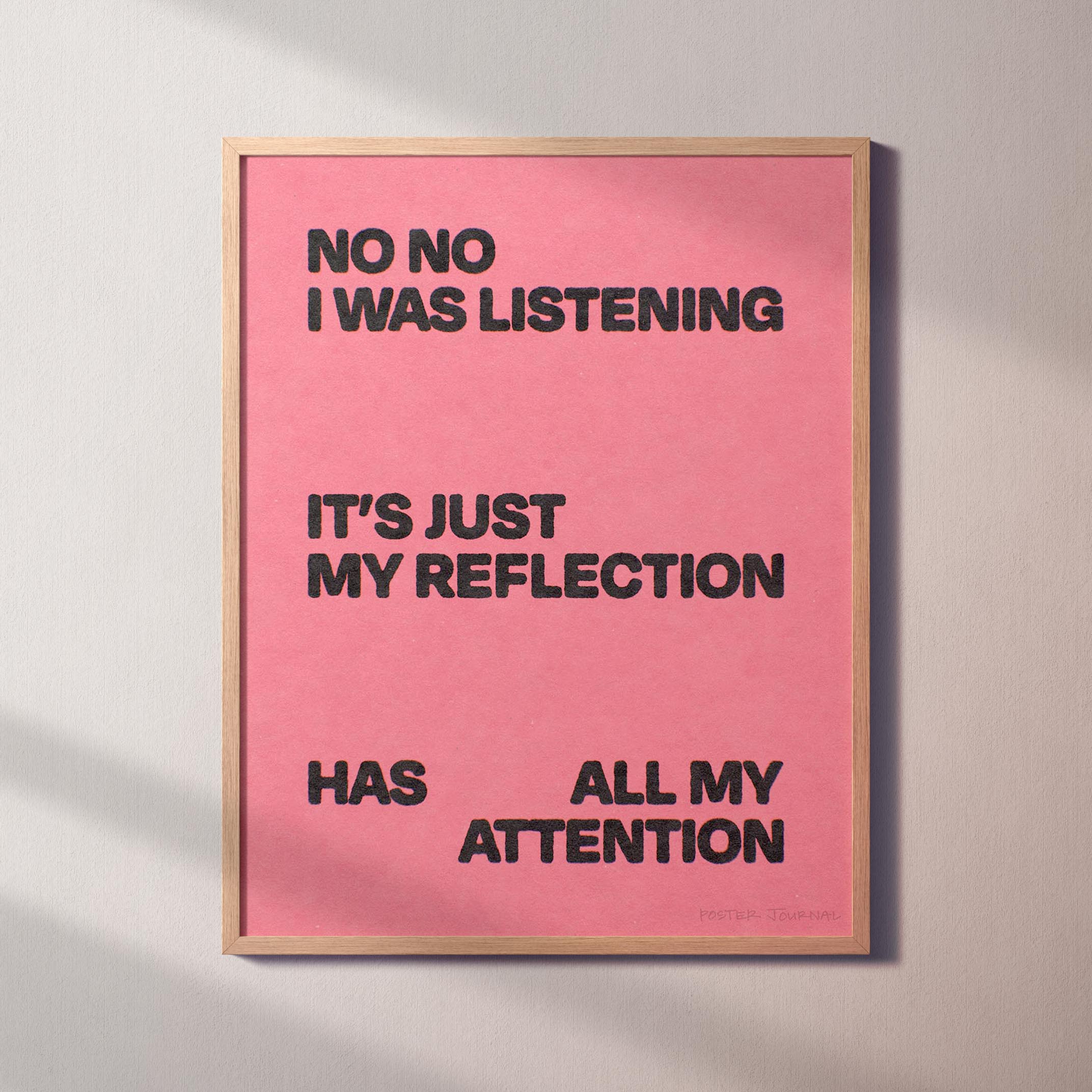 REFLECTION PRINT