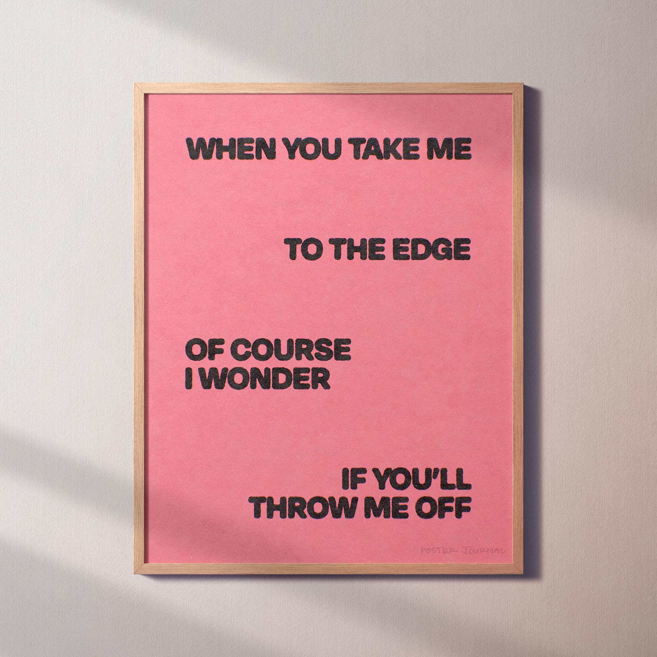 THROW PRINT
