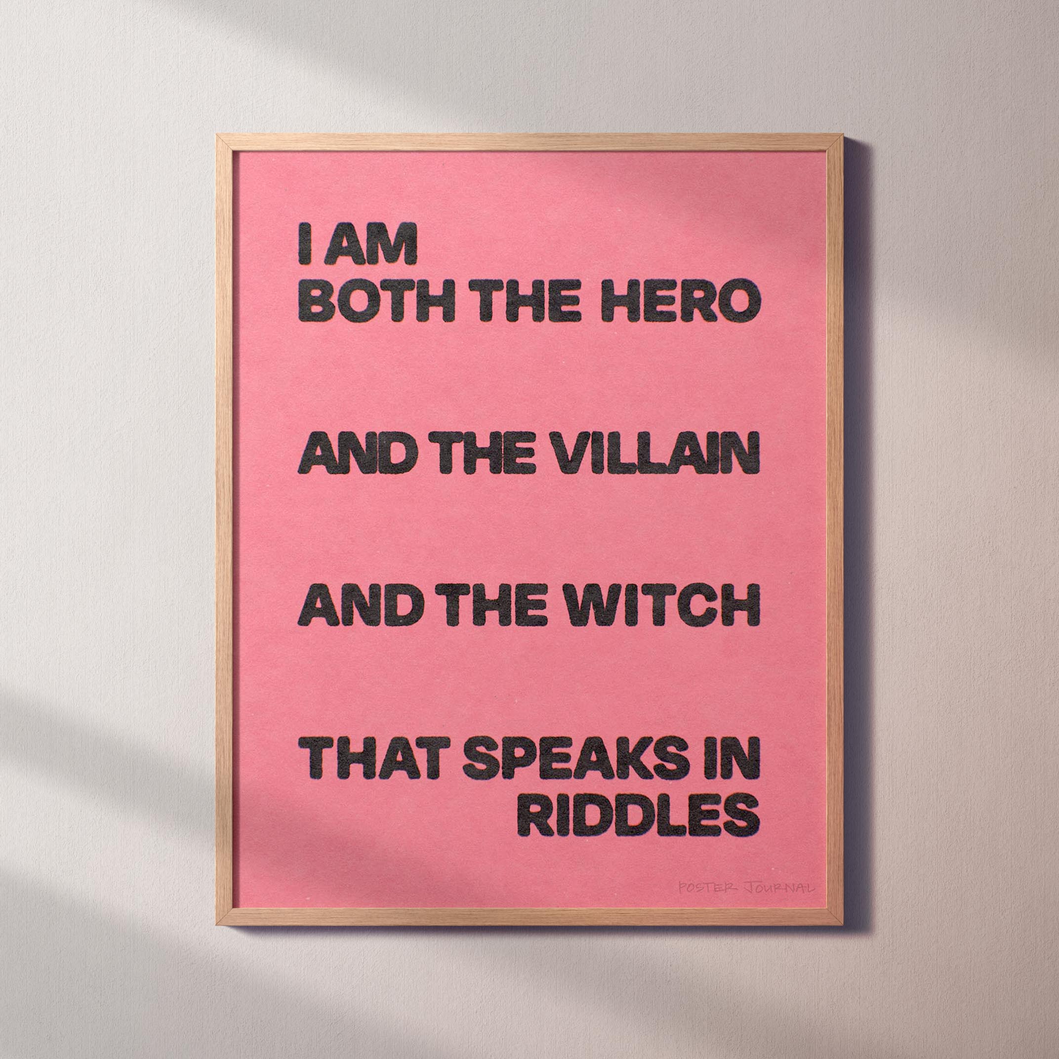 VILLAIN PRINT