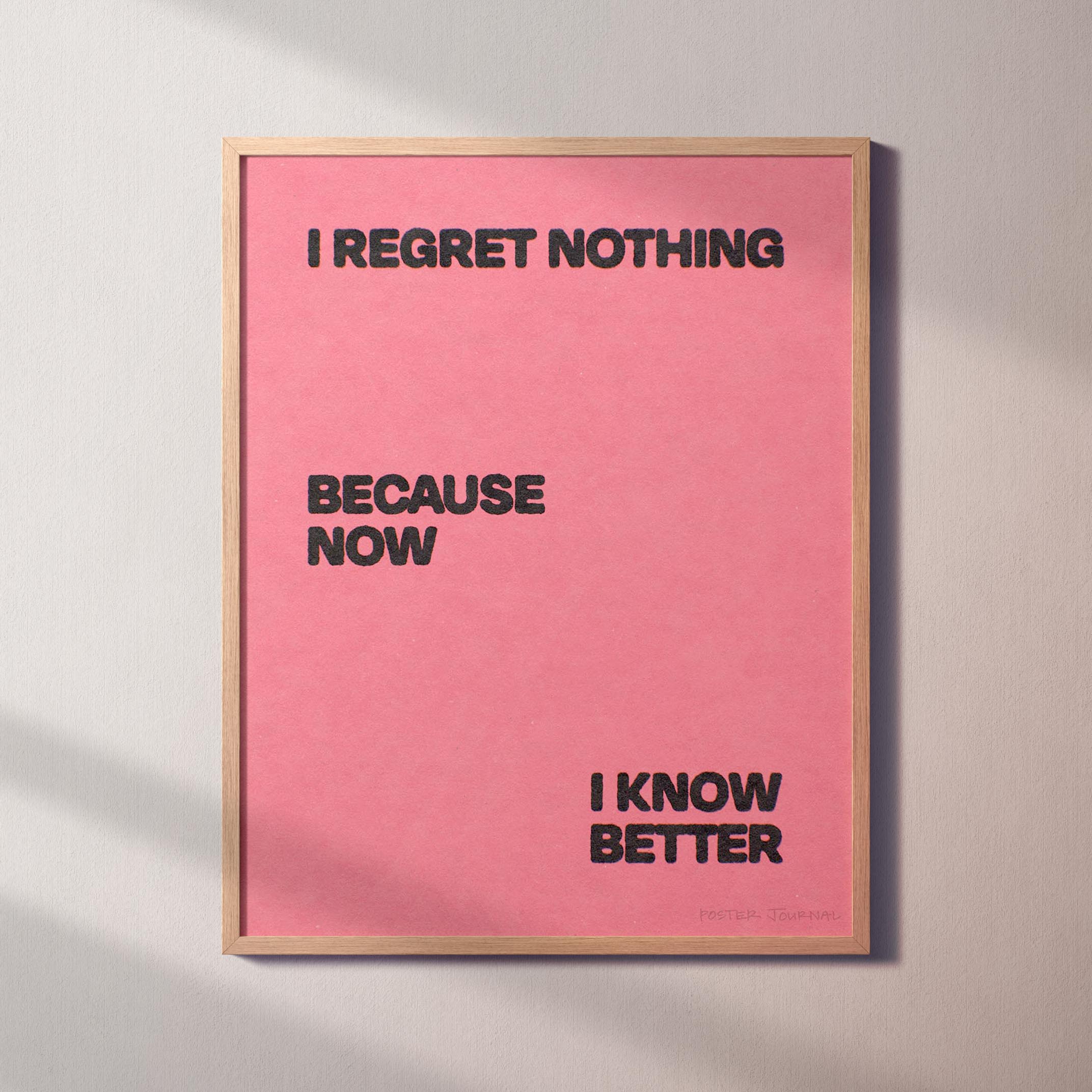 REGRET PRINT