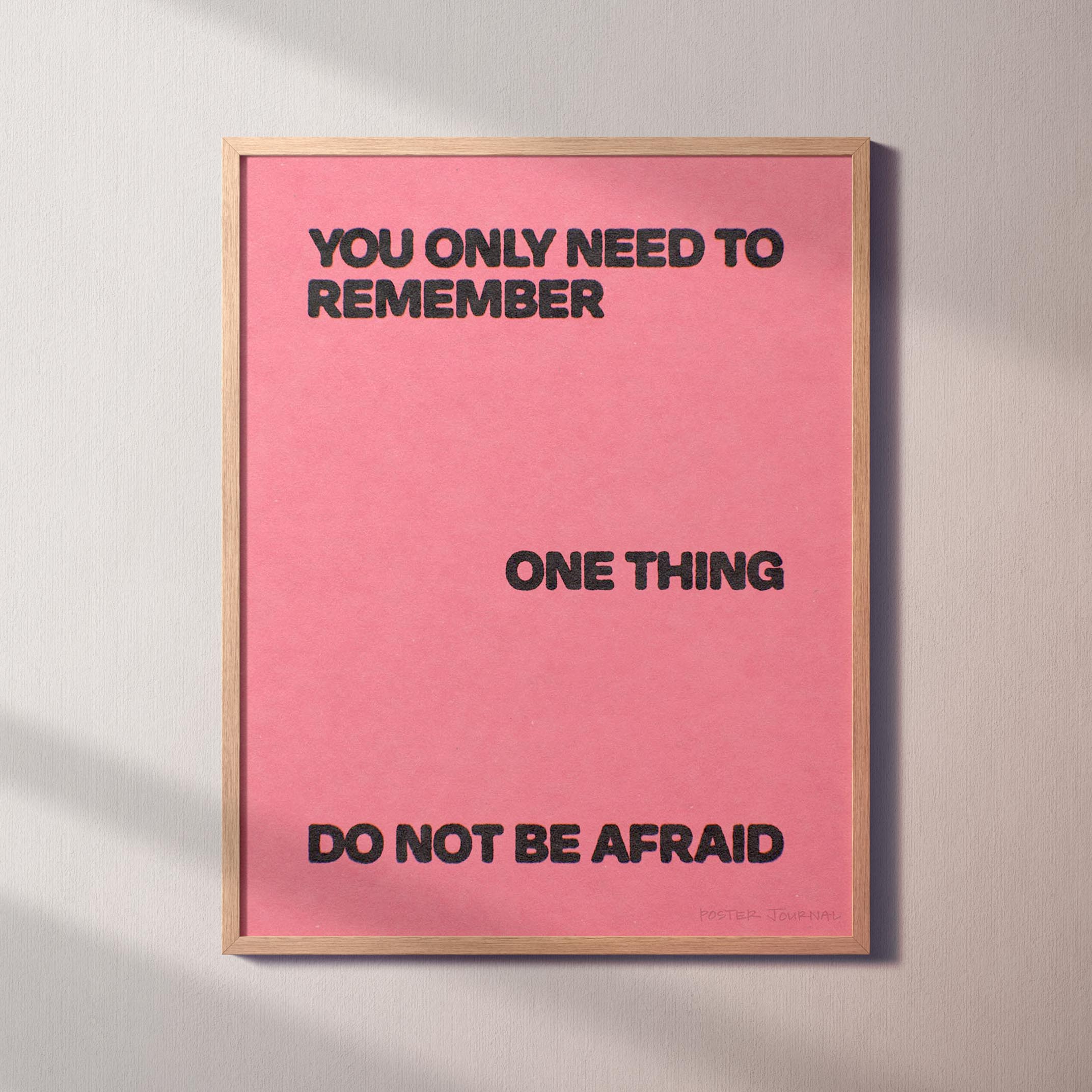 AFRAID PRINT