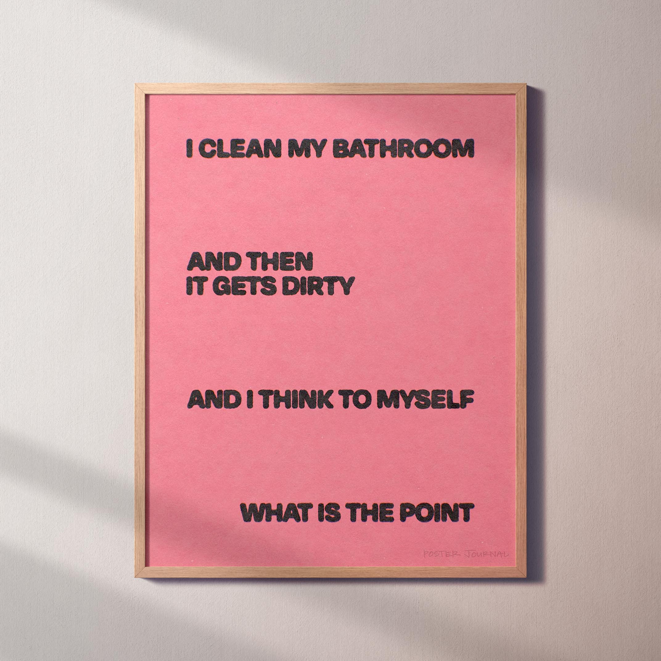 BATHROOM PRINT