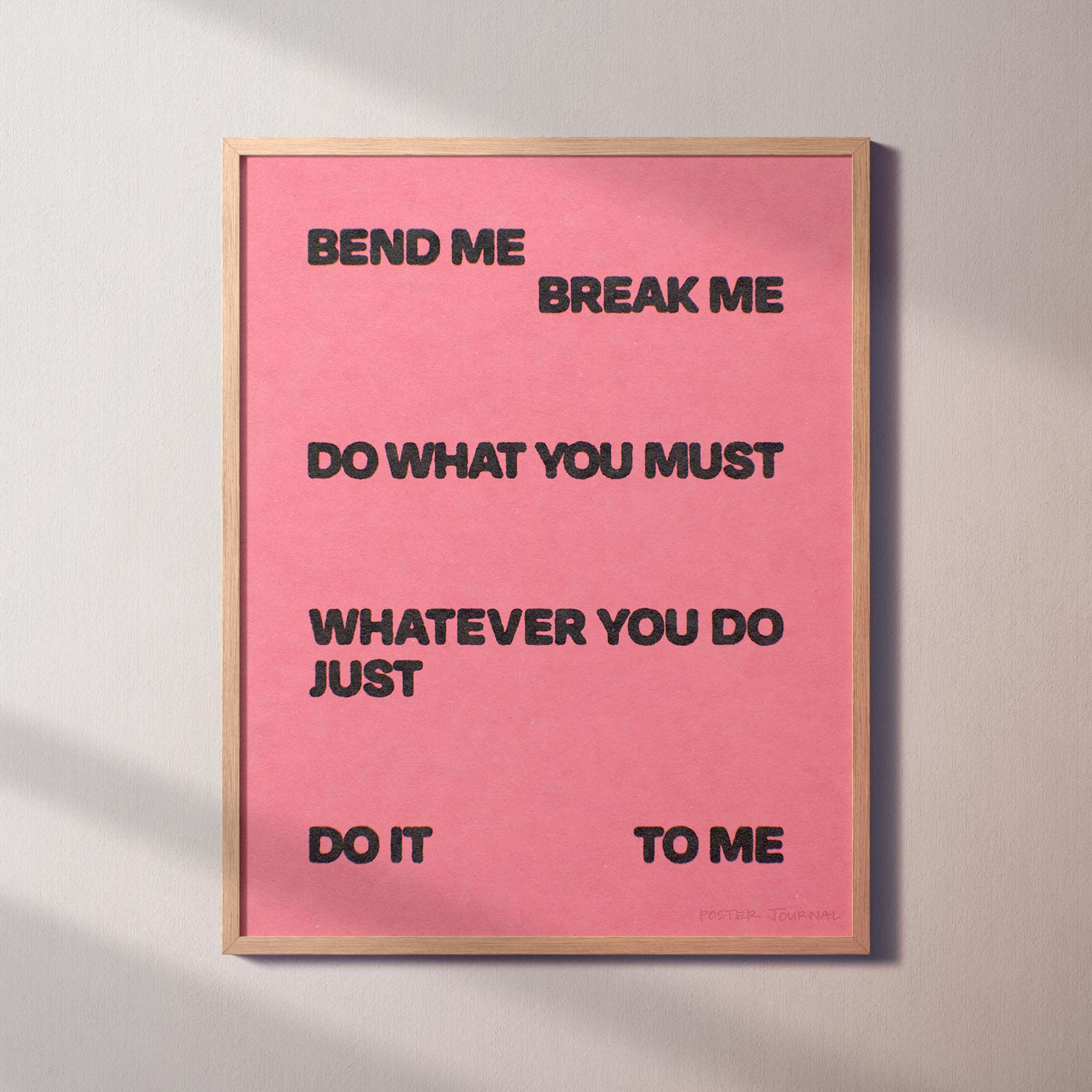BEND PRINT
