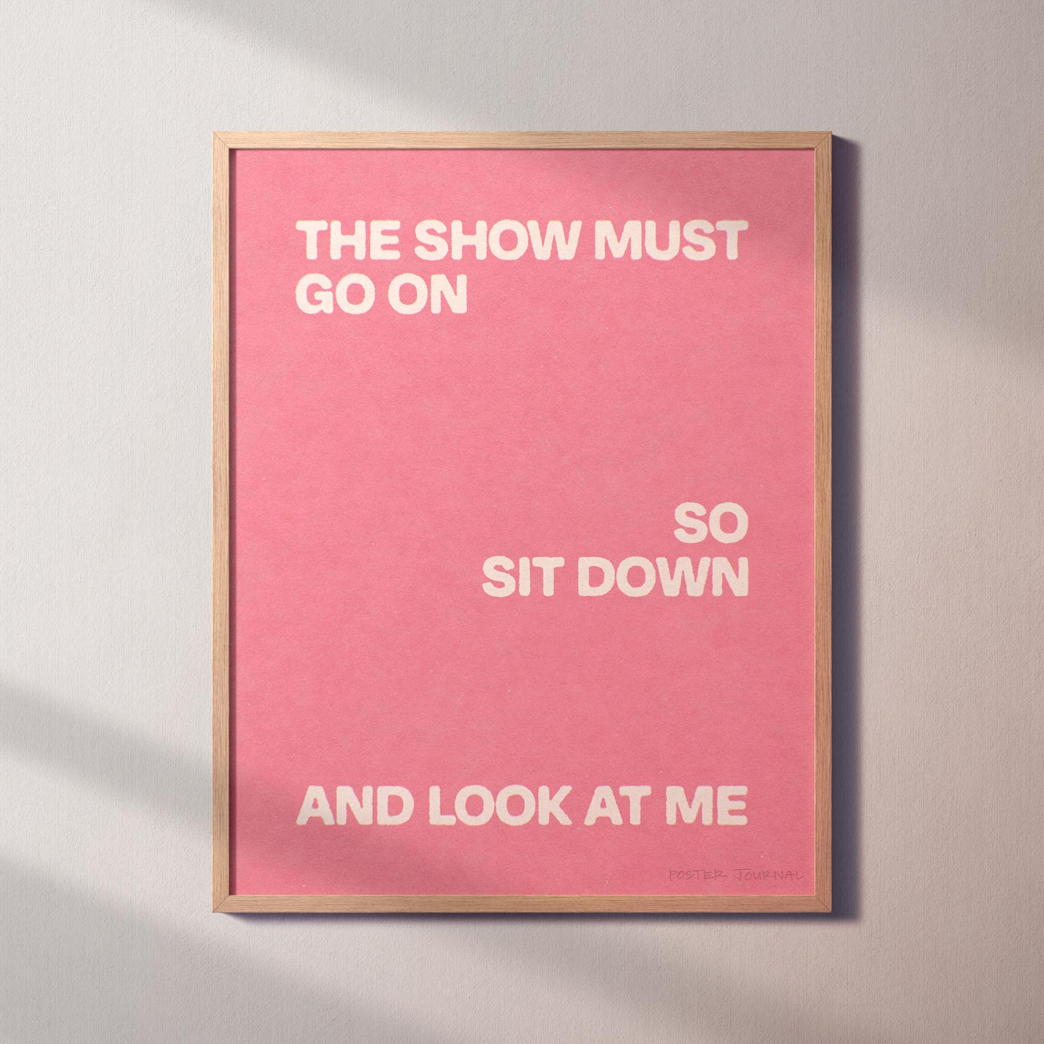 SHOW PRINT