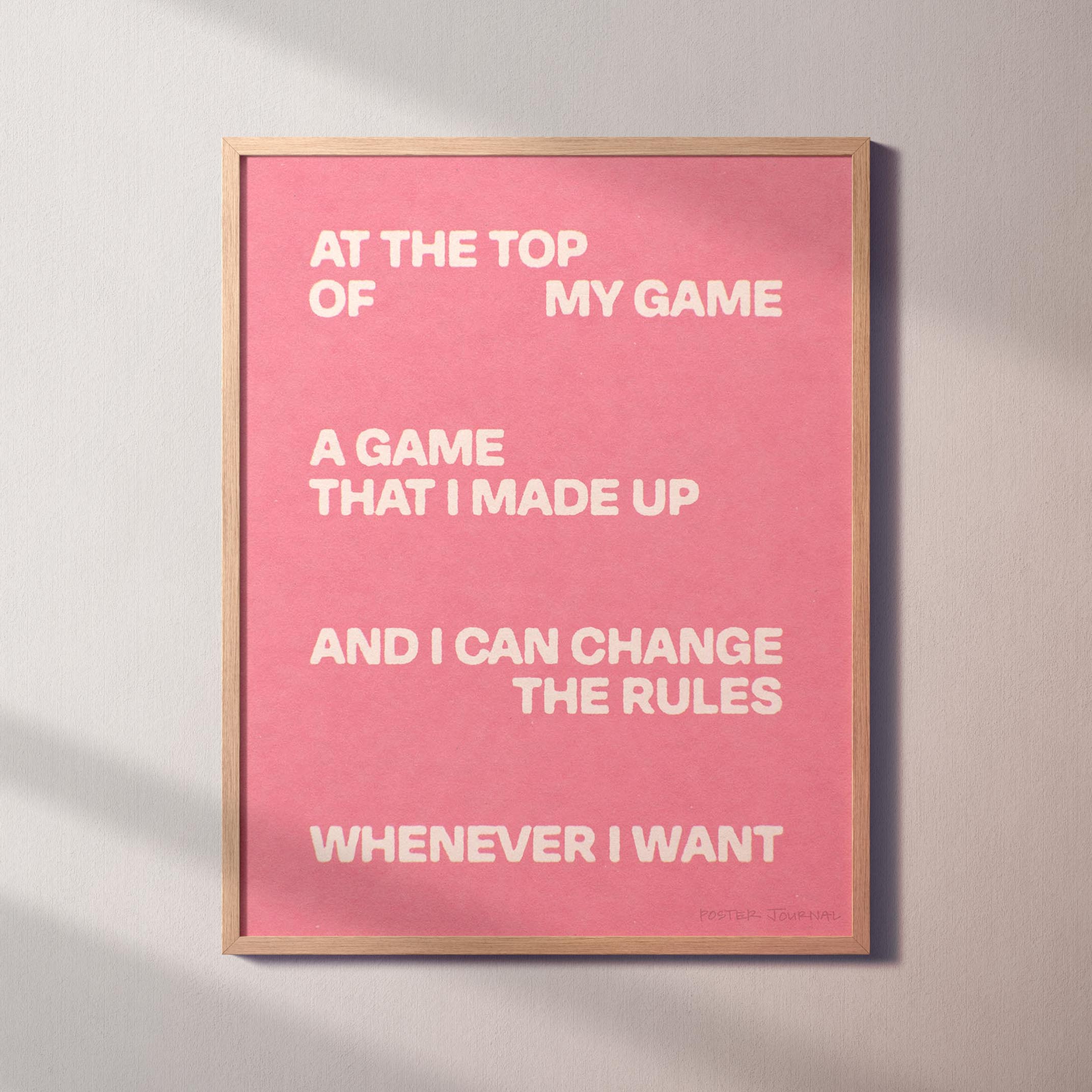 GAME PRINT